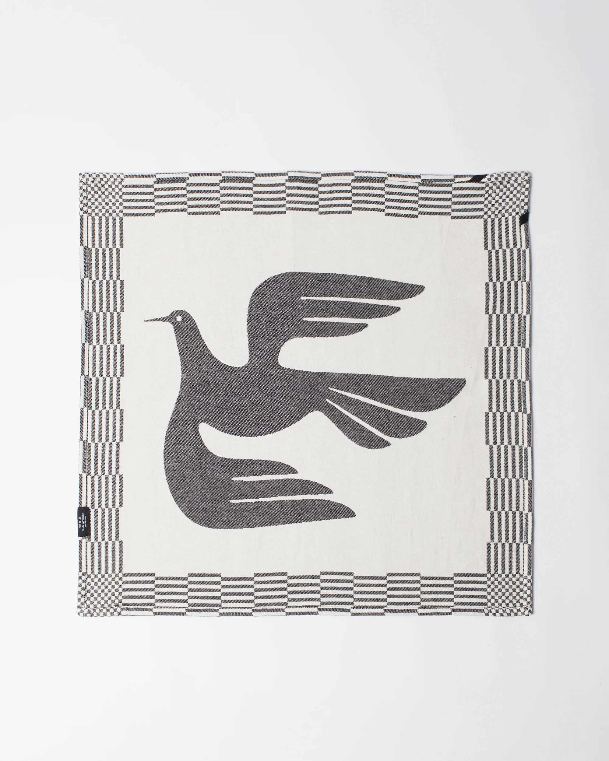 Infinite kitchen bird towel set - Black - Image 3