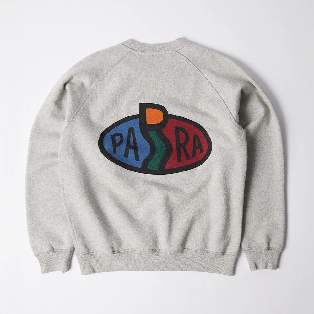 Legs Logo Crew Neck Sweatshirt - Heather Grey - Image 2