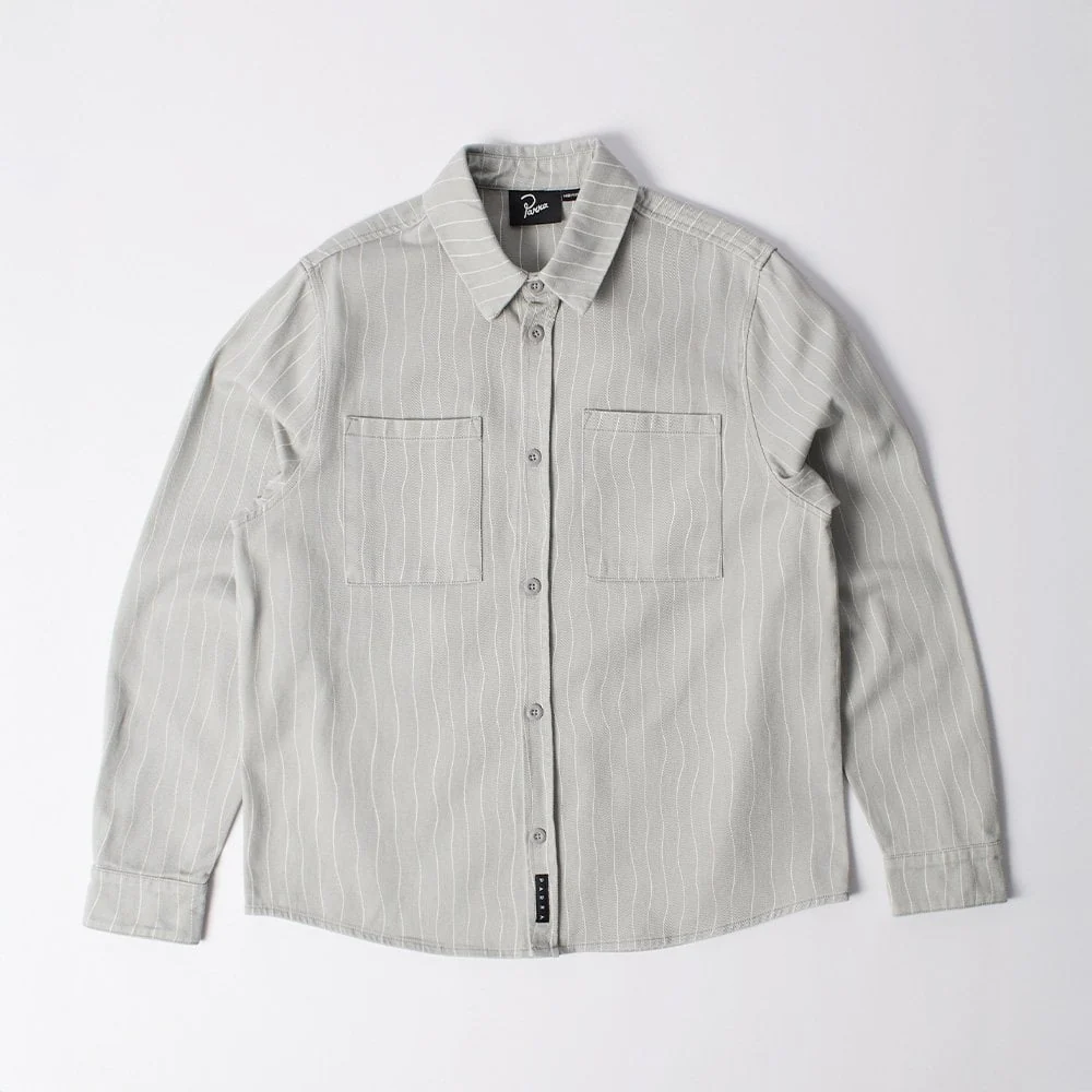Meandering Lines Shirt - Grey