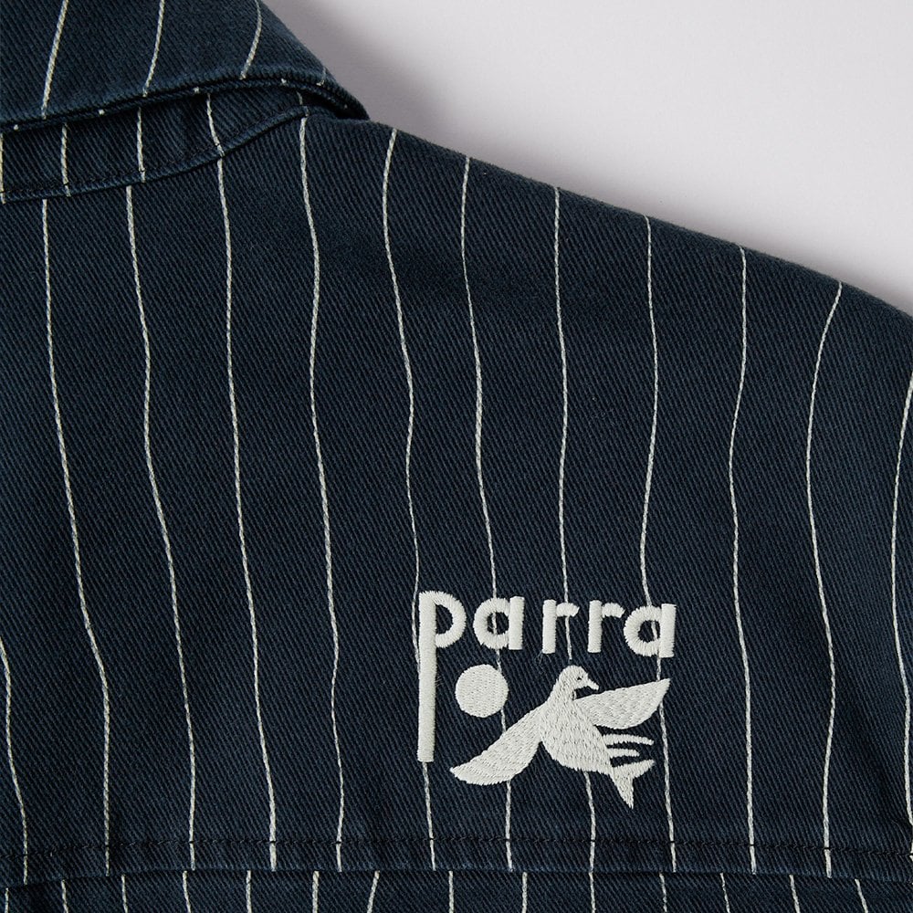 Meandering Lines Shirt - Navy Blue - Image 5