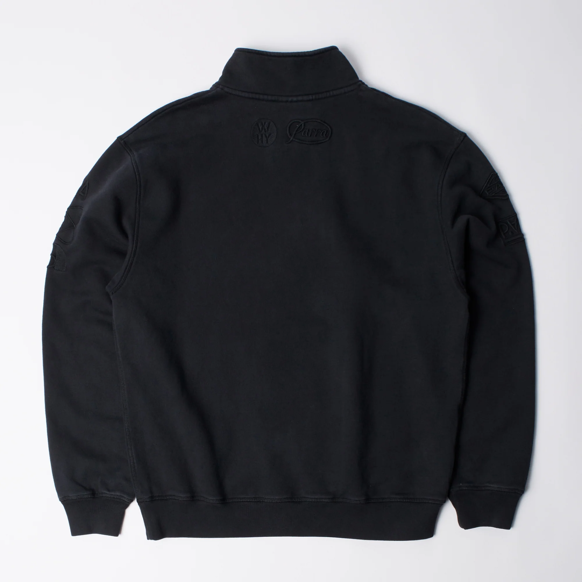 Media training quarter zip pullover - Black - Image 2