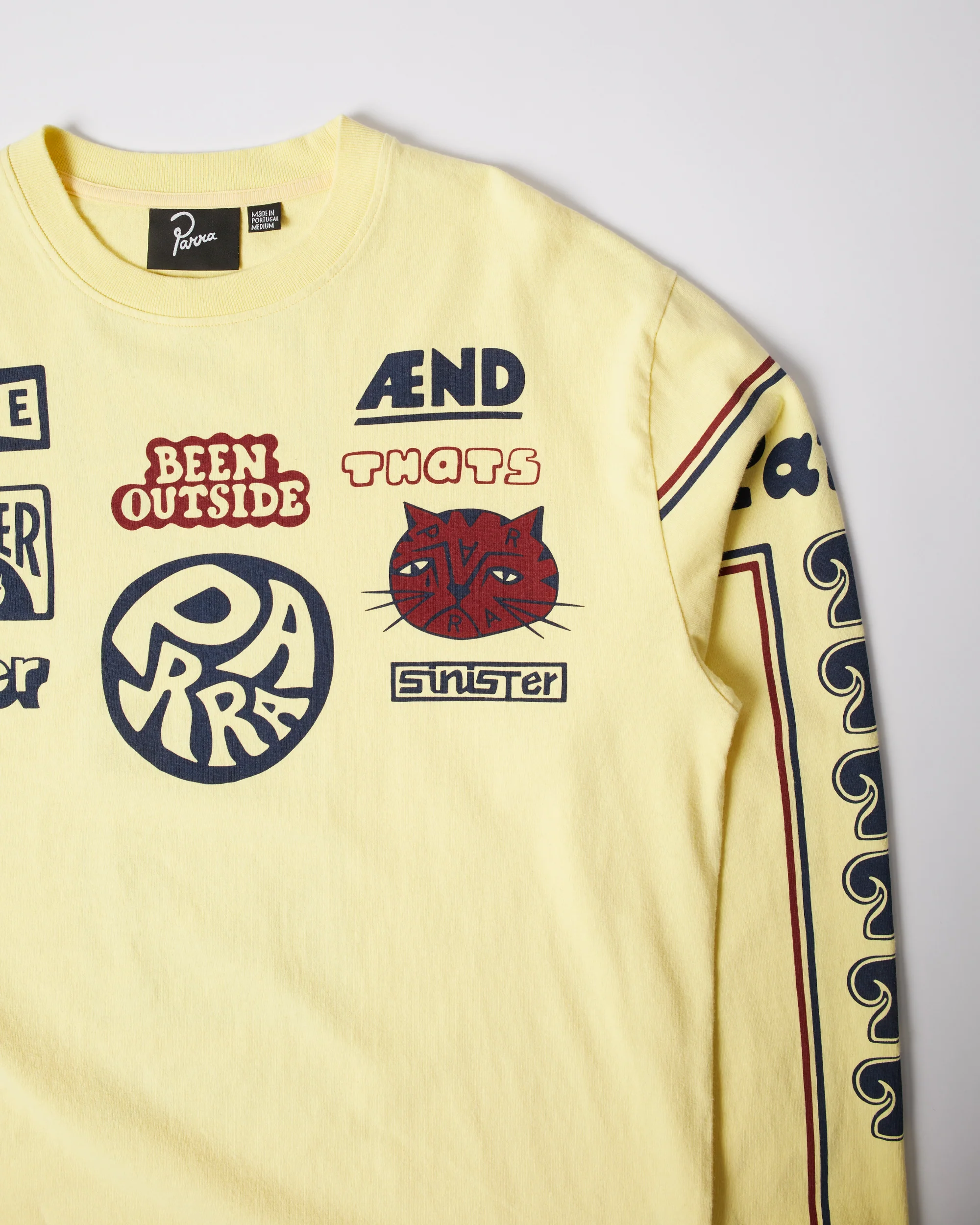 Never Sinister Long Sleeve T-Shirt - Yellow - Image 10