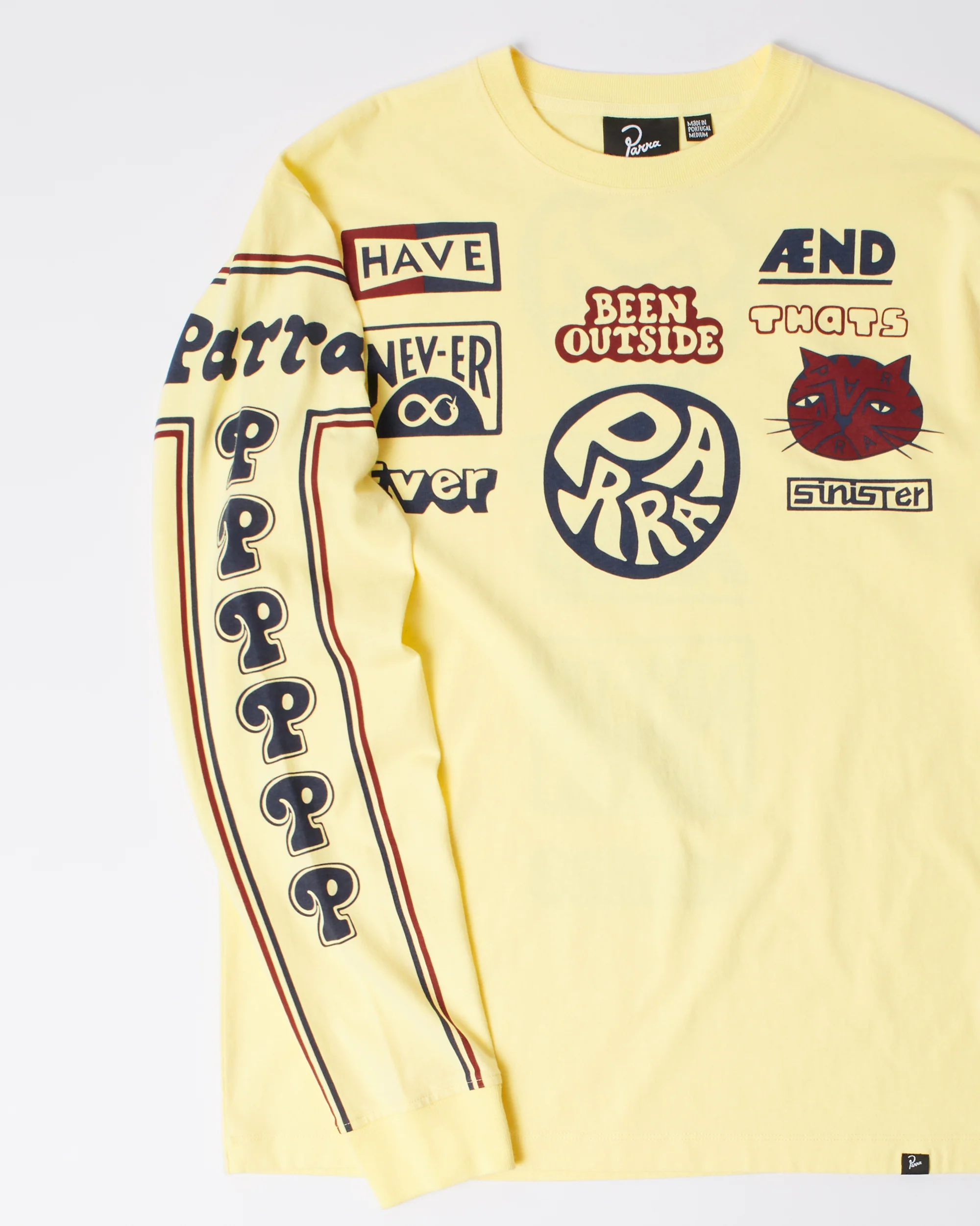 Never Sinister Long Sleeve T-Shirt - Yellow - Image 11