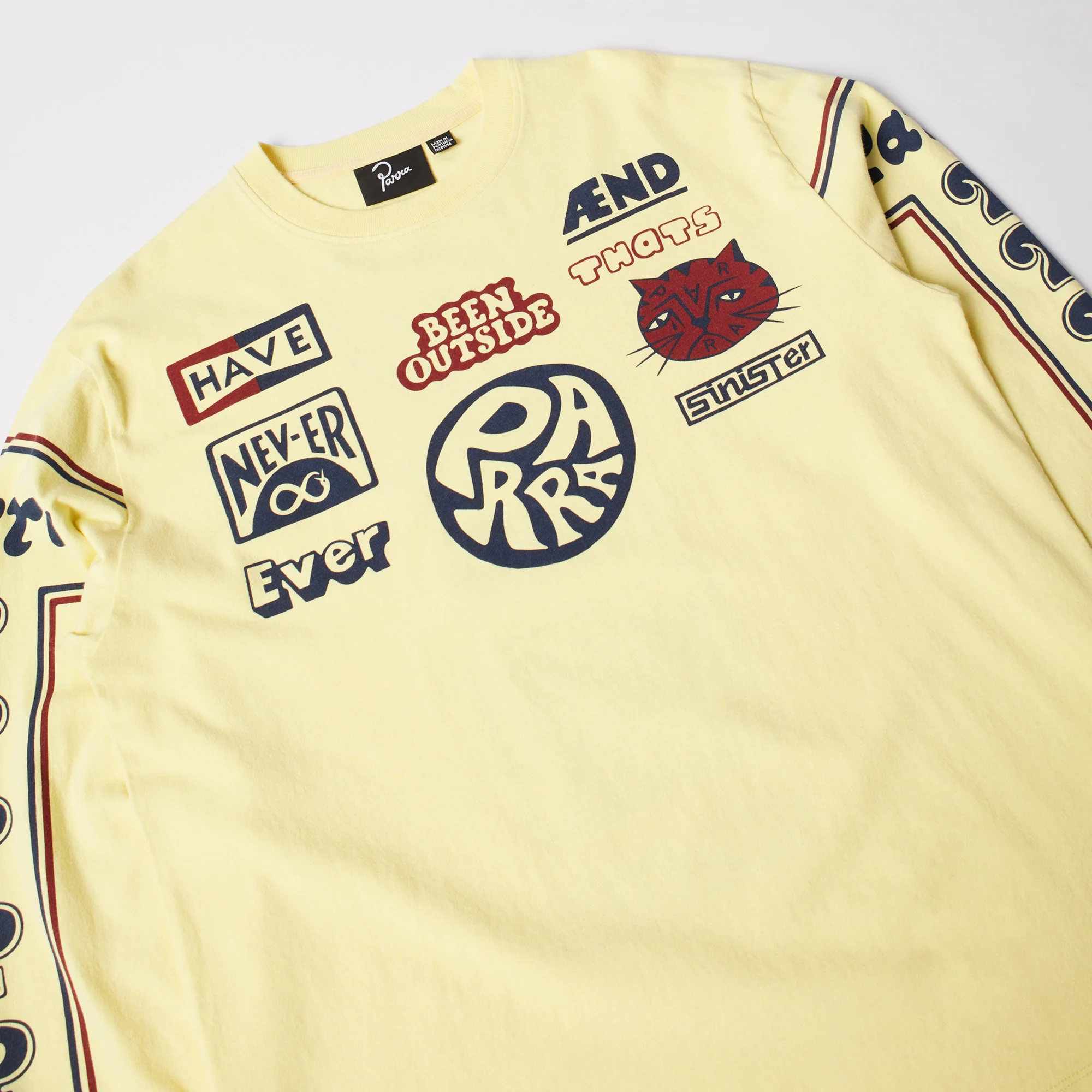 Never Sinister Long Sleeve T-Shirt - Yellow - Image 3