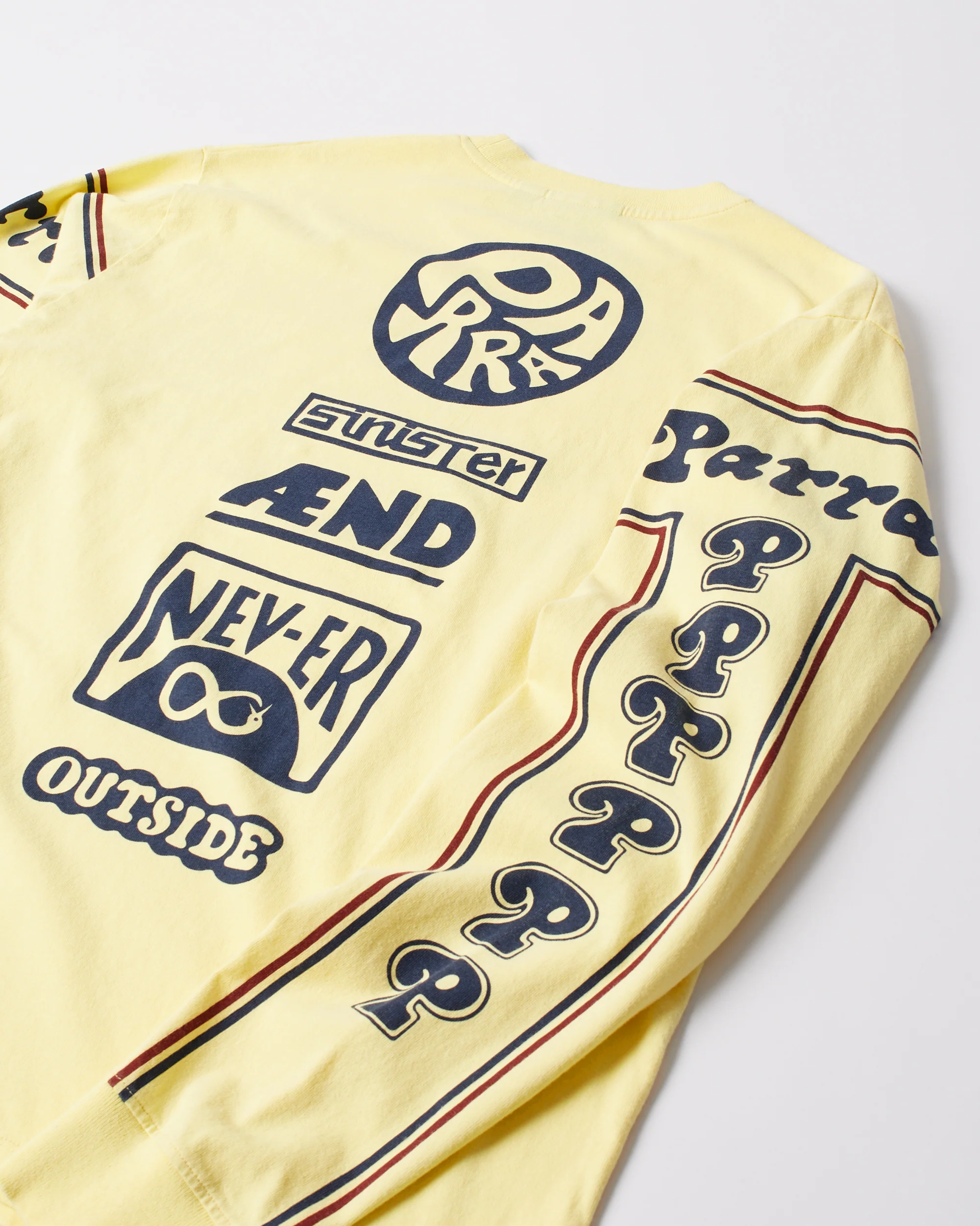 Never Sinister Long Sleeve T-Shirt - Yellow - Image 4