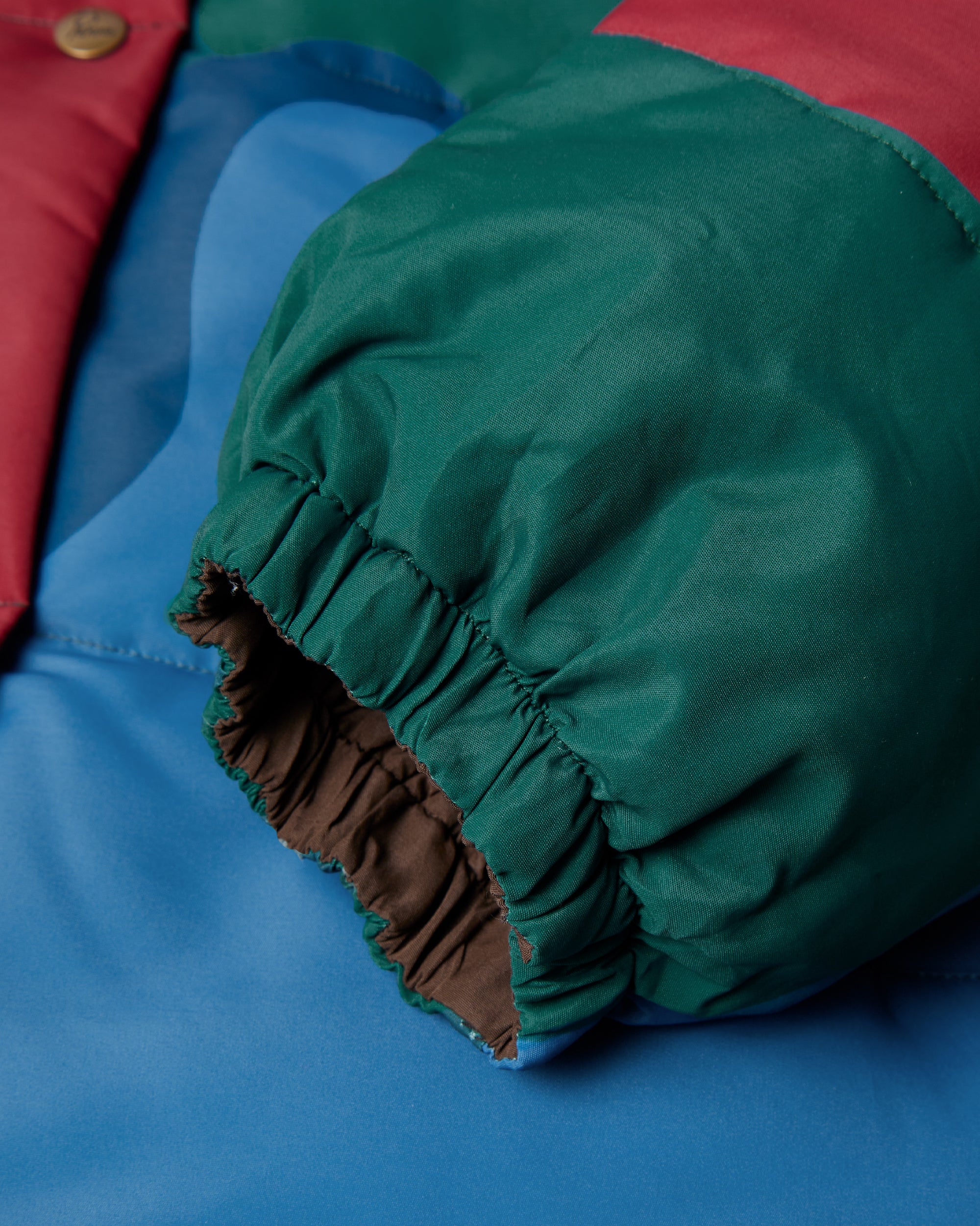 Protect the sun reversible puffer jacket - Brown - Image 12