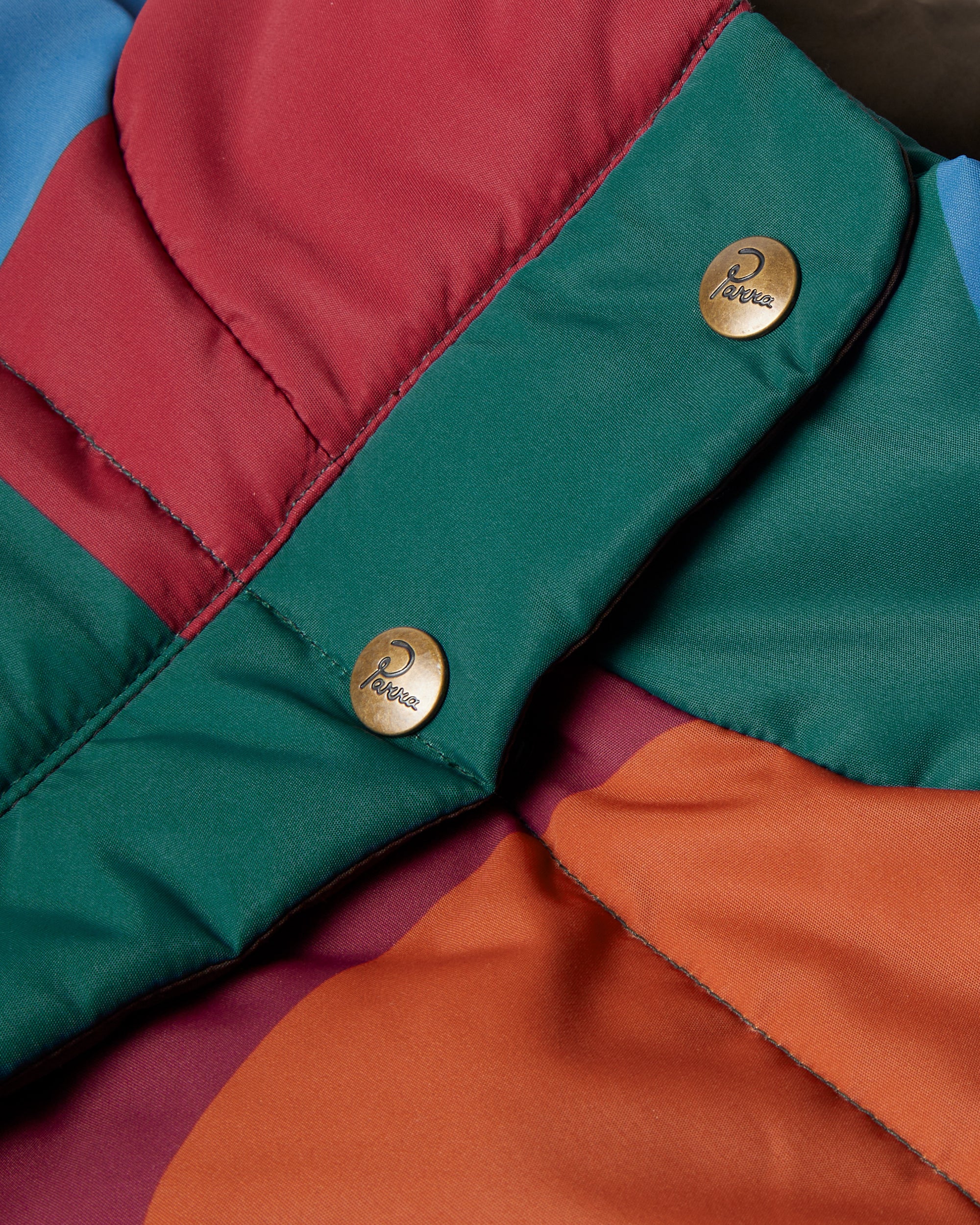 Protect the sun reversible puffer jacket - Brown - Image 13
