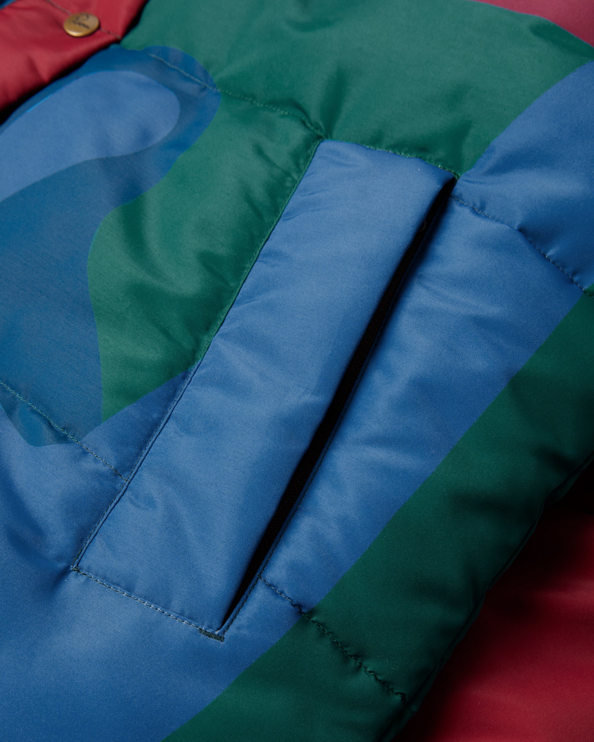 Protect the sun reversible puffer jacket - Brown - Image 16