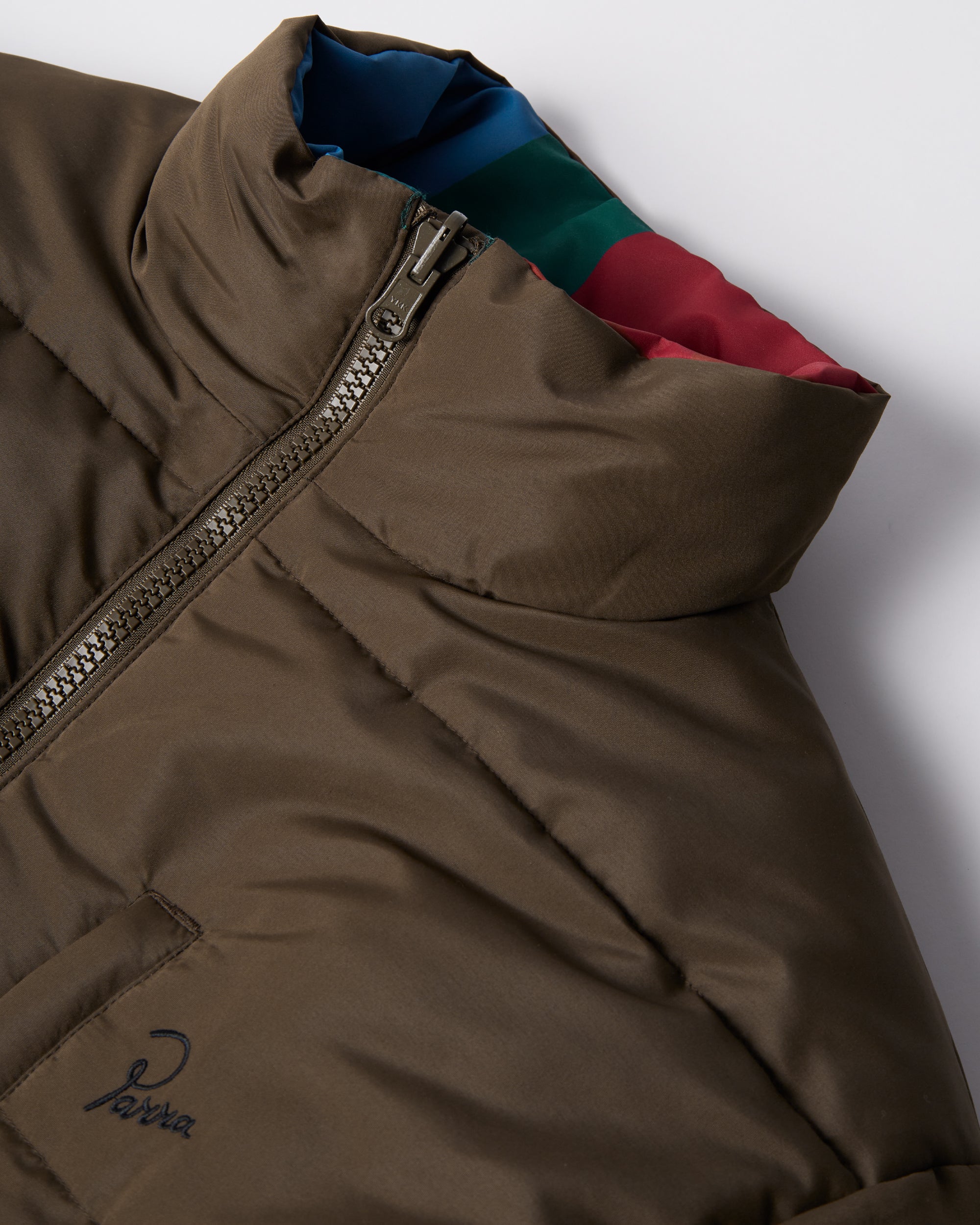Protect the sun reversible puffer jacket - Brown - Image 17