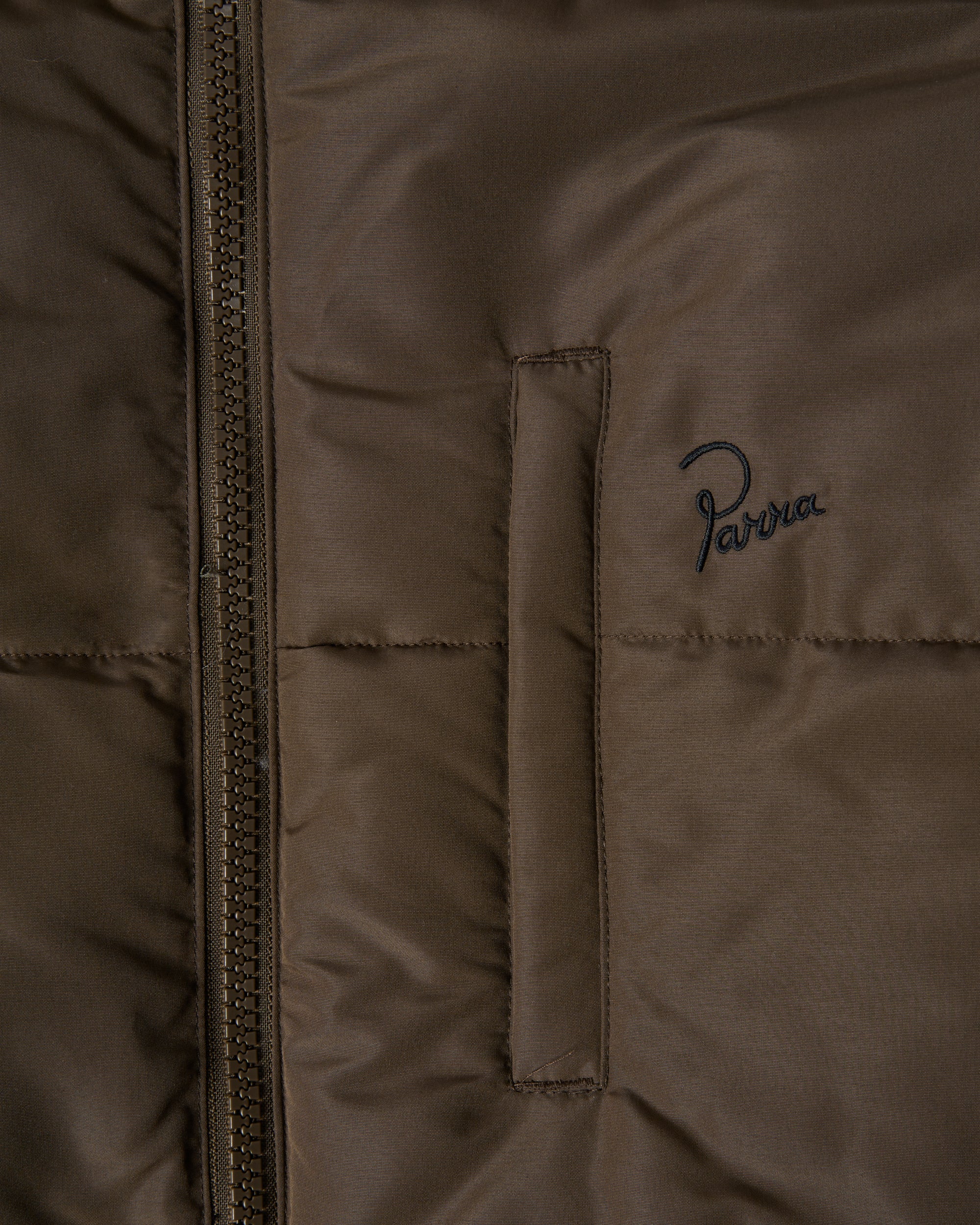 Protect the sun reversible puffer jacket - Brown - Image 18