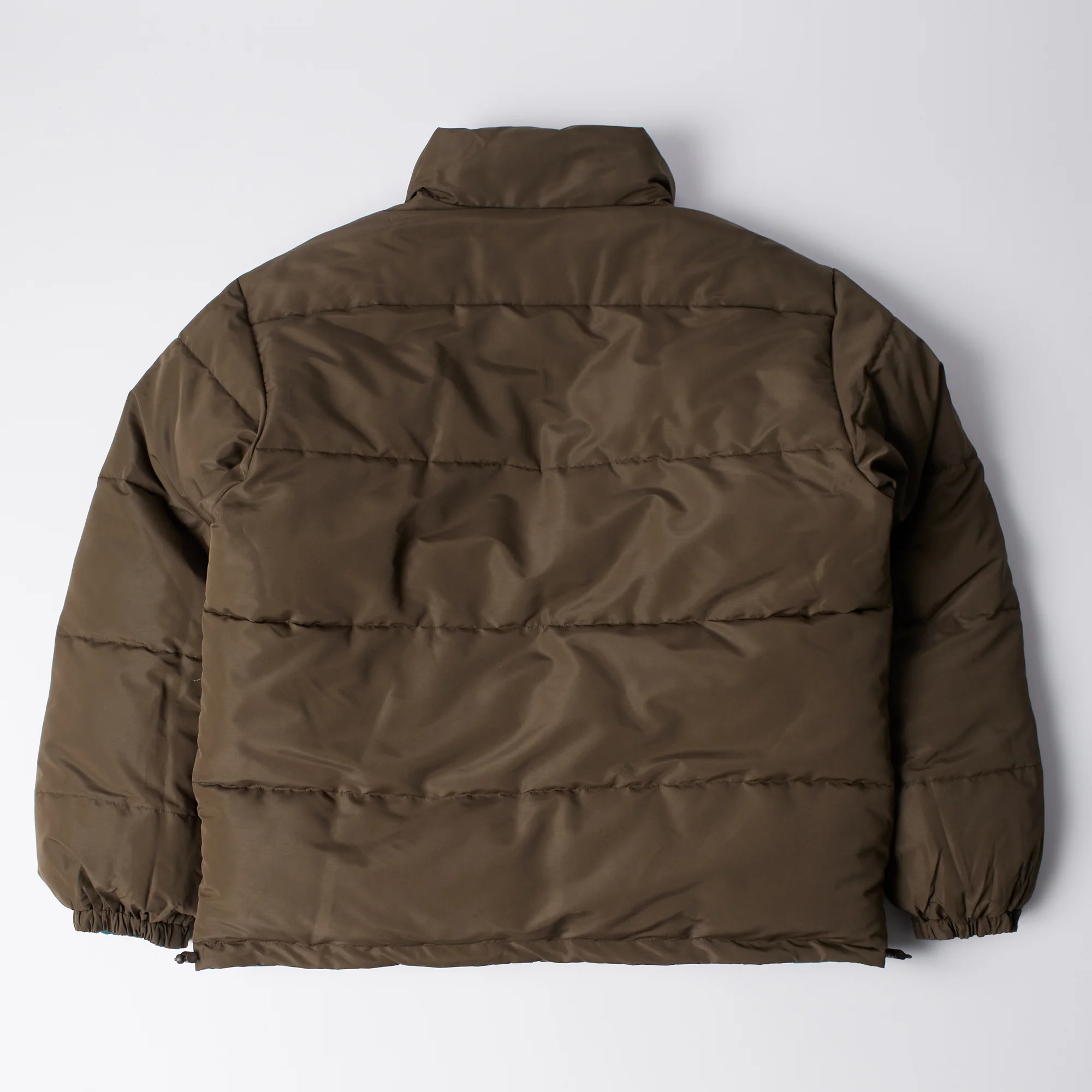 Protect the sun reversible puffer jacket - Brown - Image 5