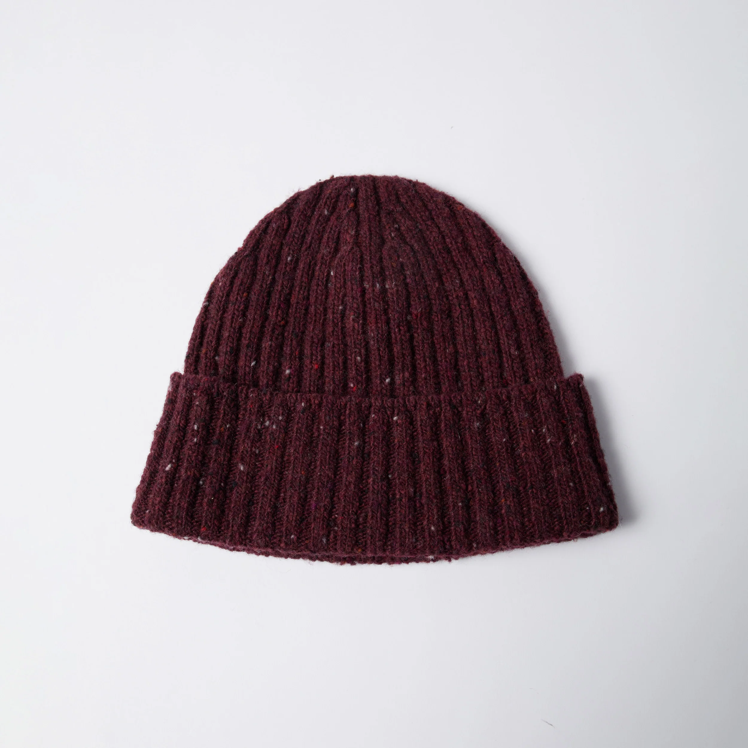Reversed flag beanie - Dark Burgundy - Image 2