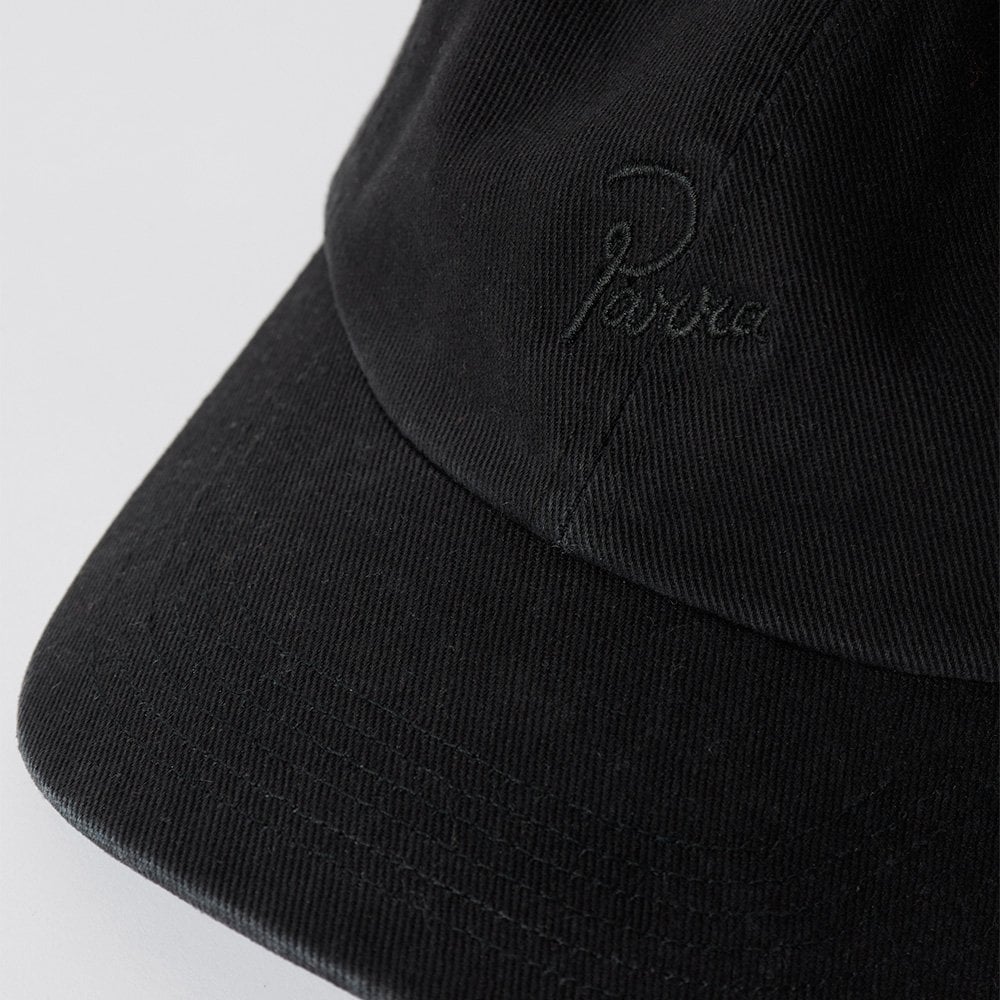 Signature 6 Panel Hat 24 - Black - Image 3