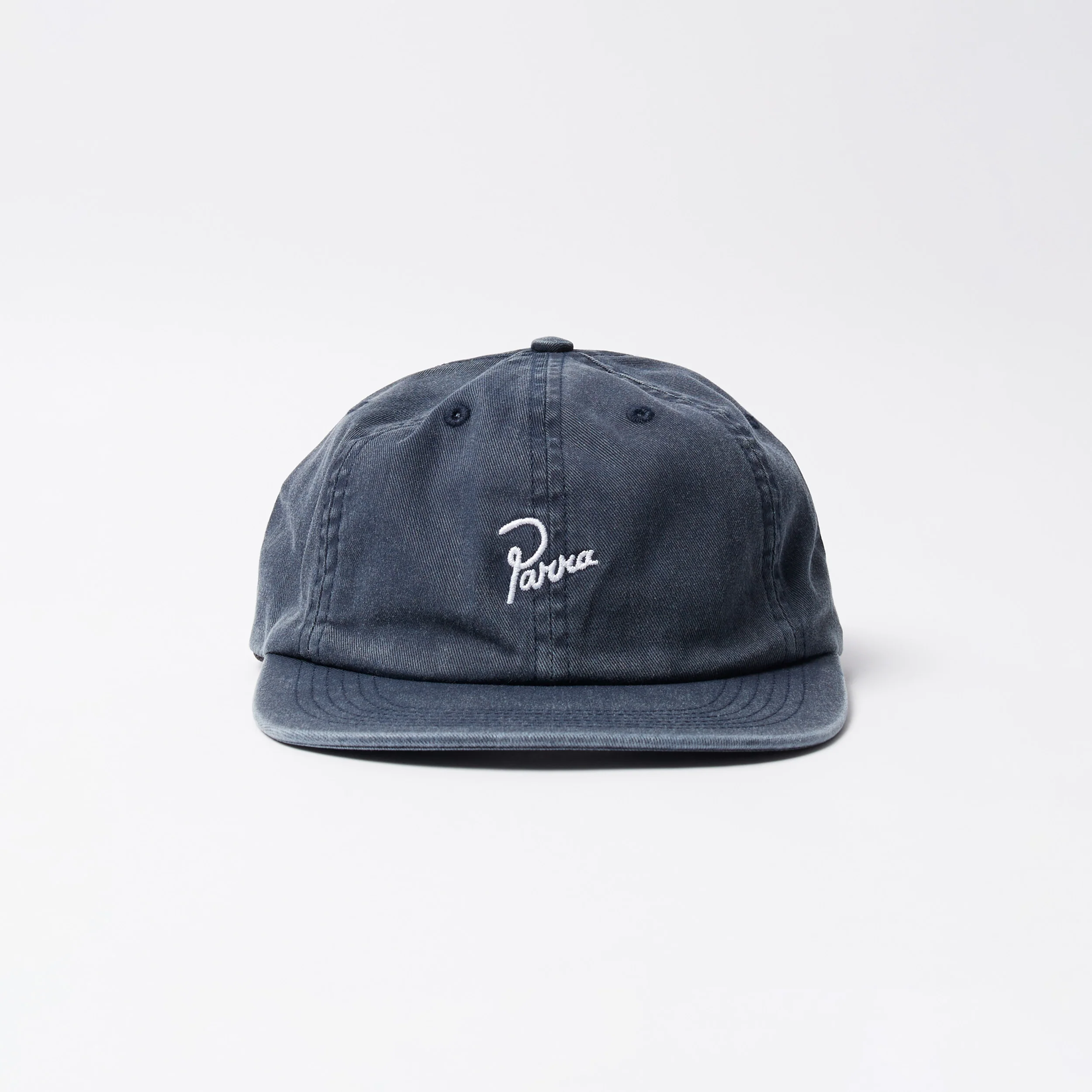 Signature 6 panel hat 25 - Blue