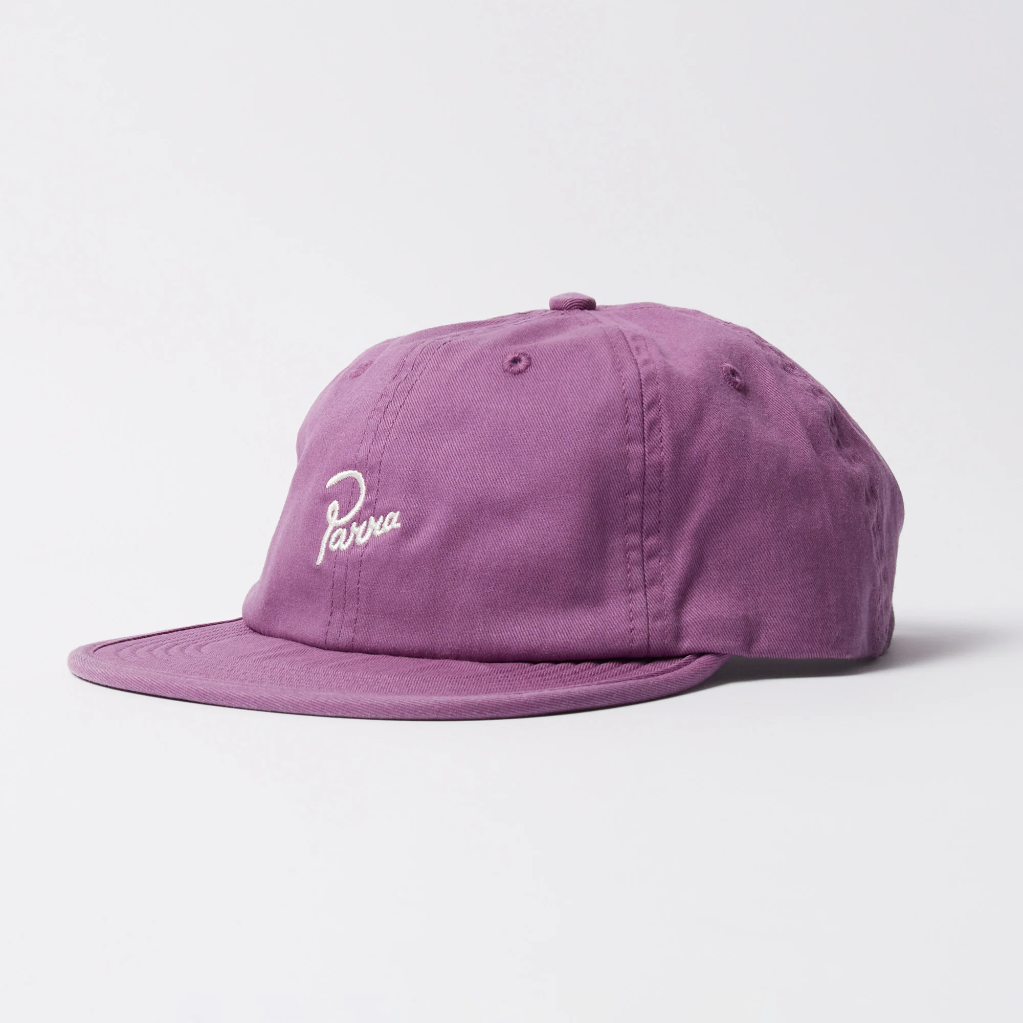 Signature 6 Panel Hat - Purple - Image 3