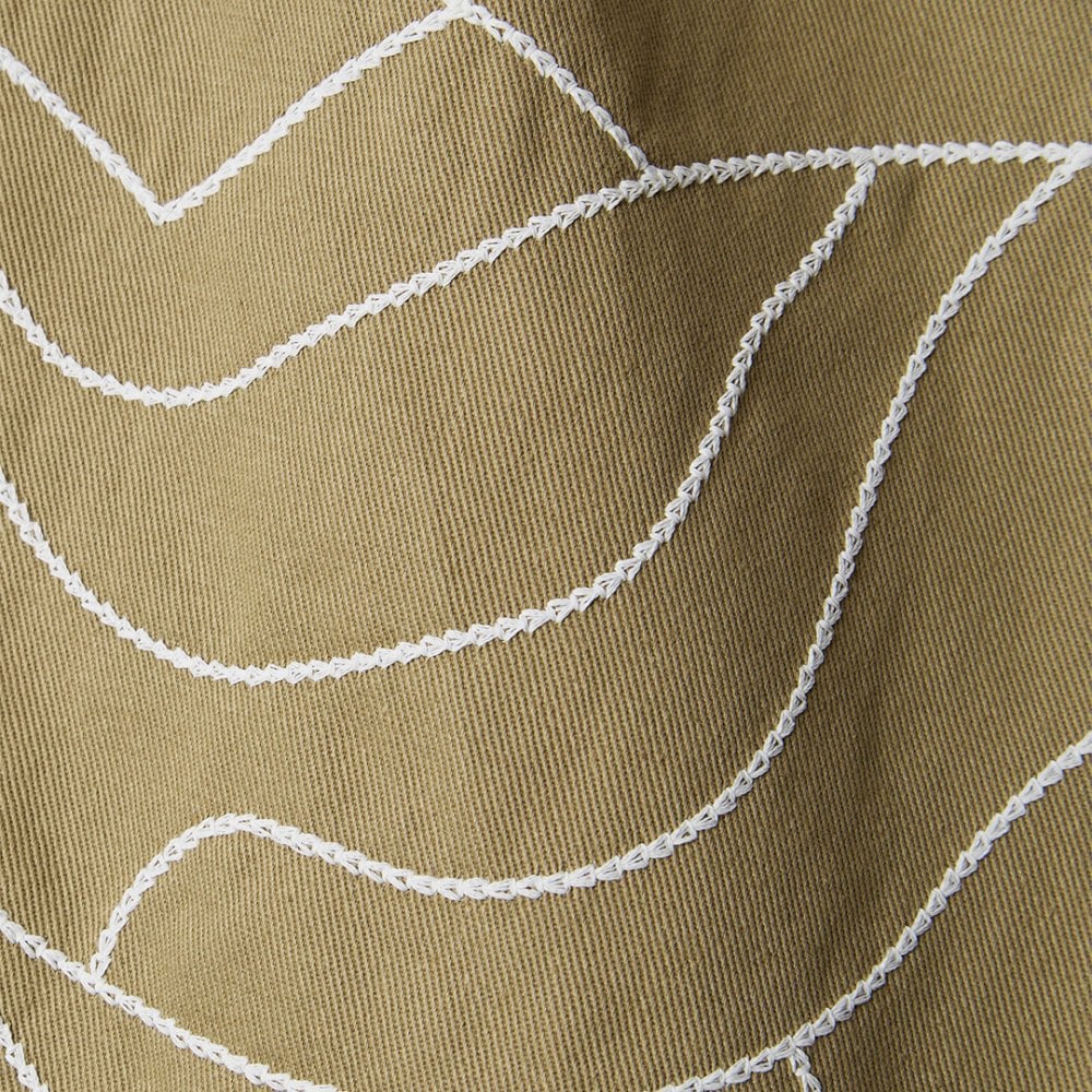 Stitched Up Duck Pants - Tan - Image 5
