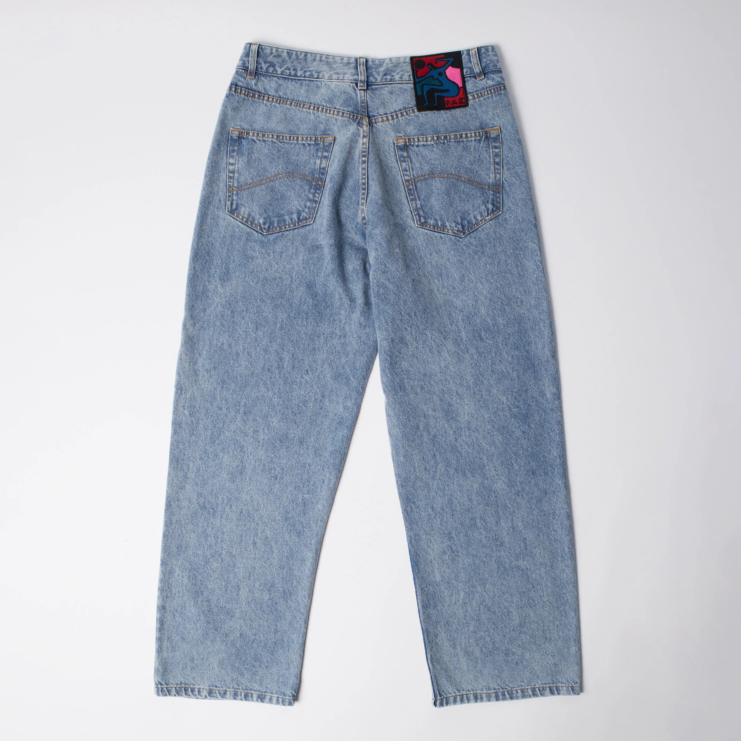 Washed Up Jeans - Washed Blue