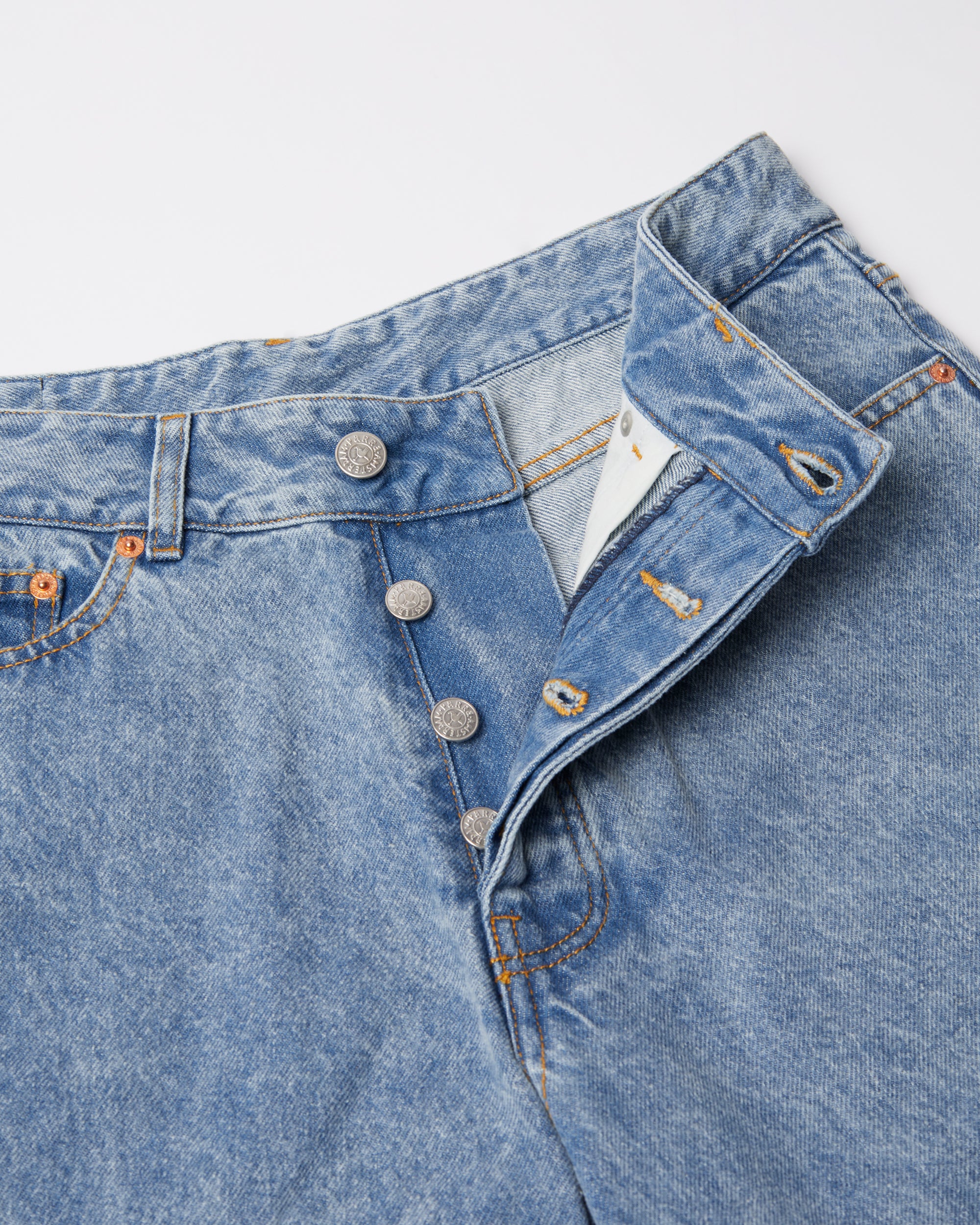 Washed Up Jeans - Washed Blue - Image 6