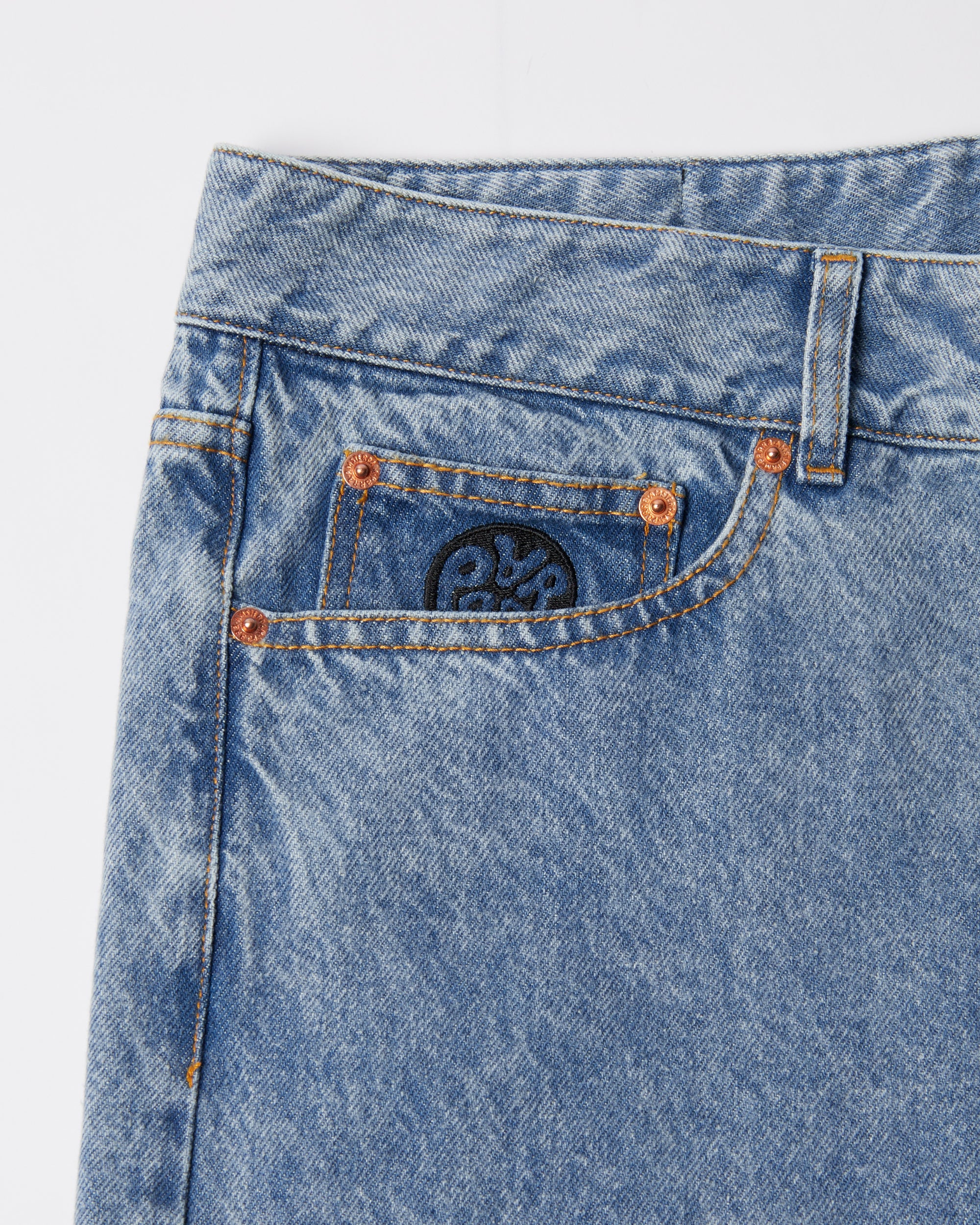 Washed Up Jeans - Washed Blue - Image 8