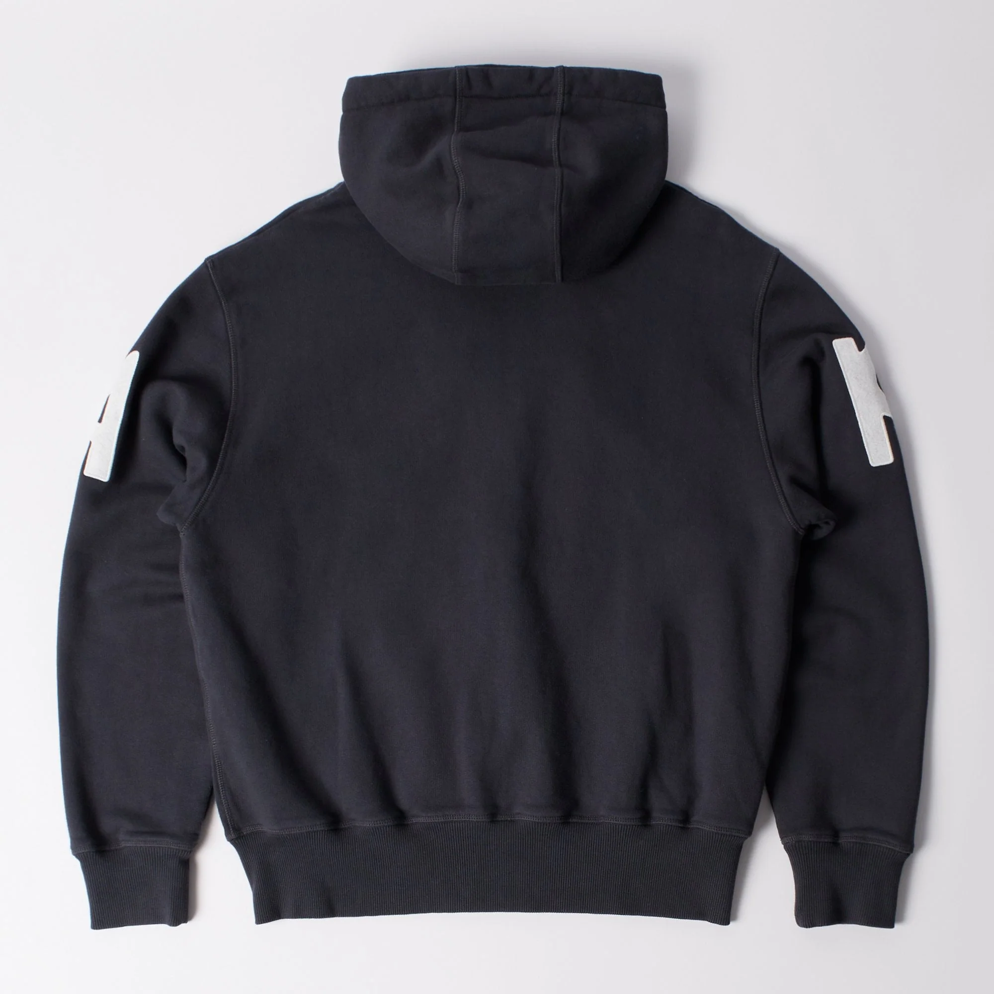 Word Salad Zip Hooded Sweat - Dark Navy - Image 2