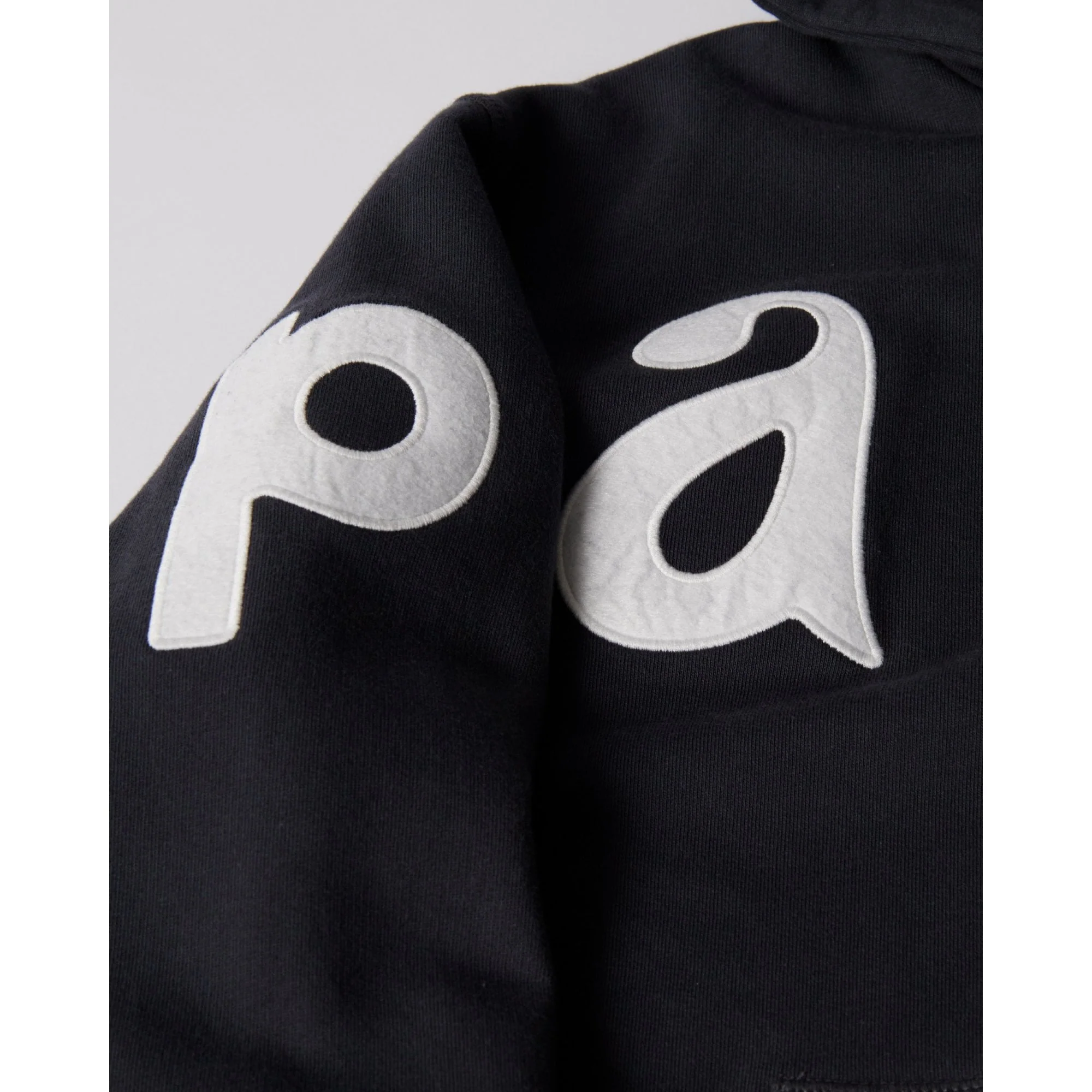 Word Salad Zip Hooded Sweat - Dark Navy - Image 5