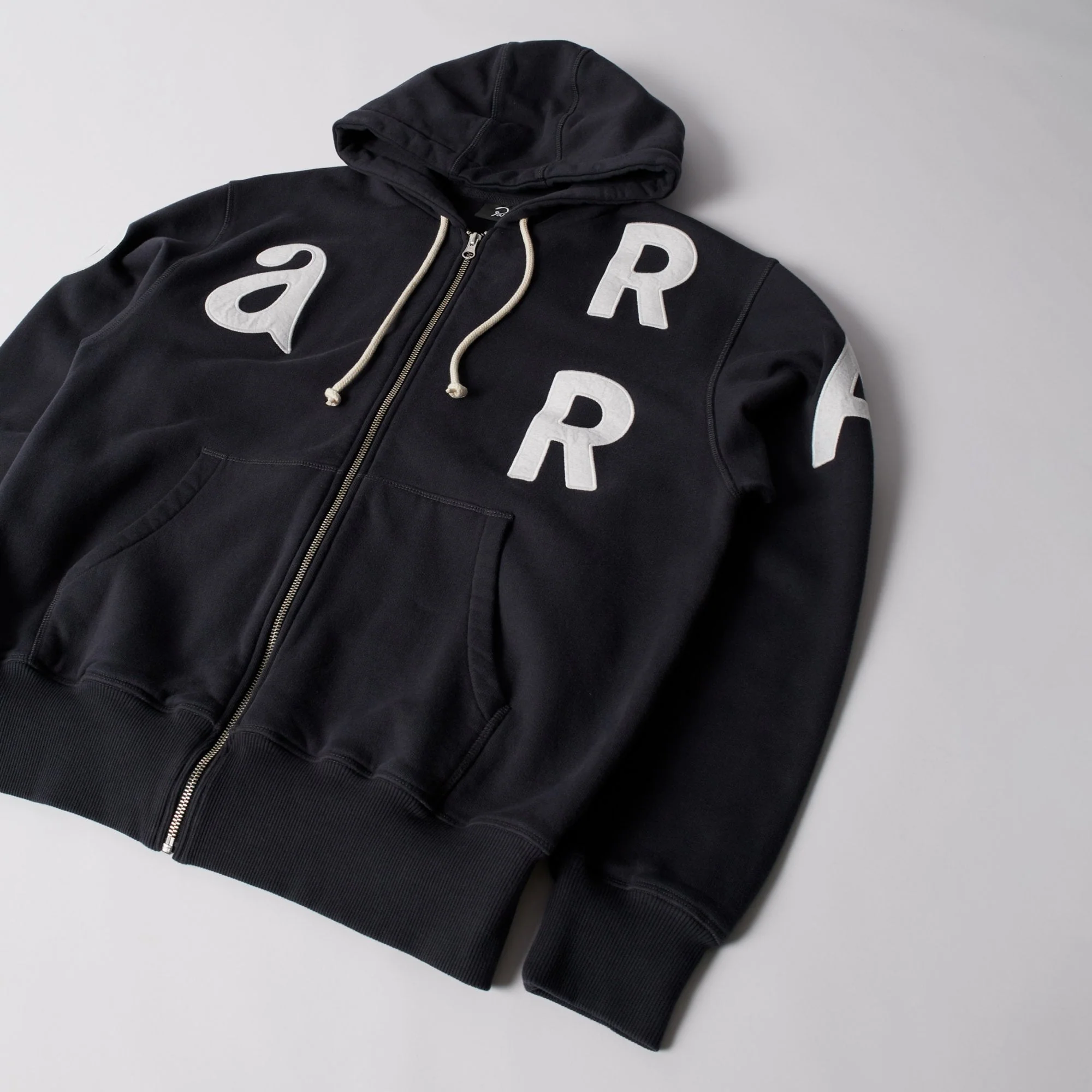 Word Salad Zip Hooded Sweat - Dark Navy - Image 7