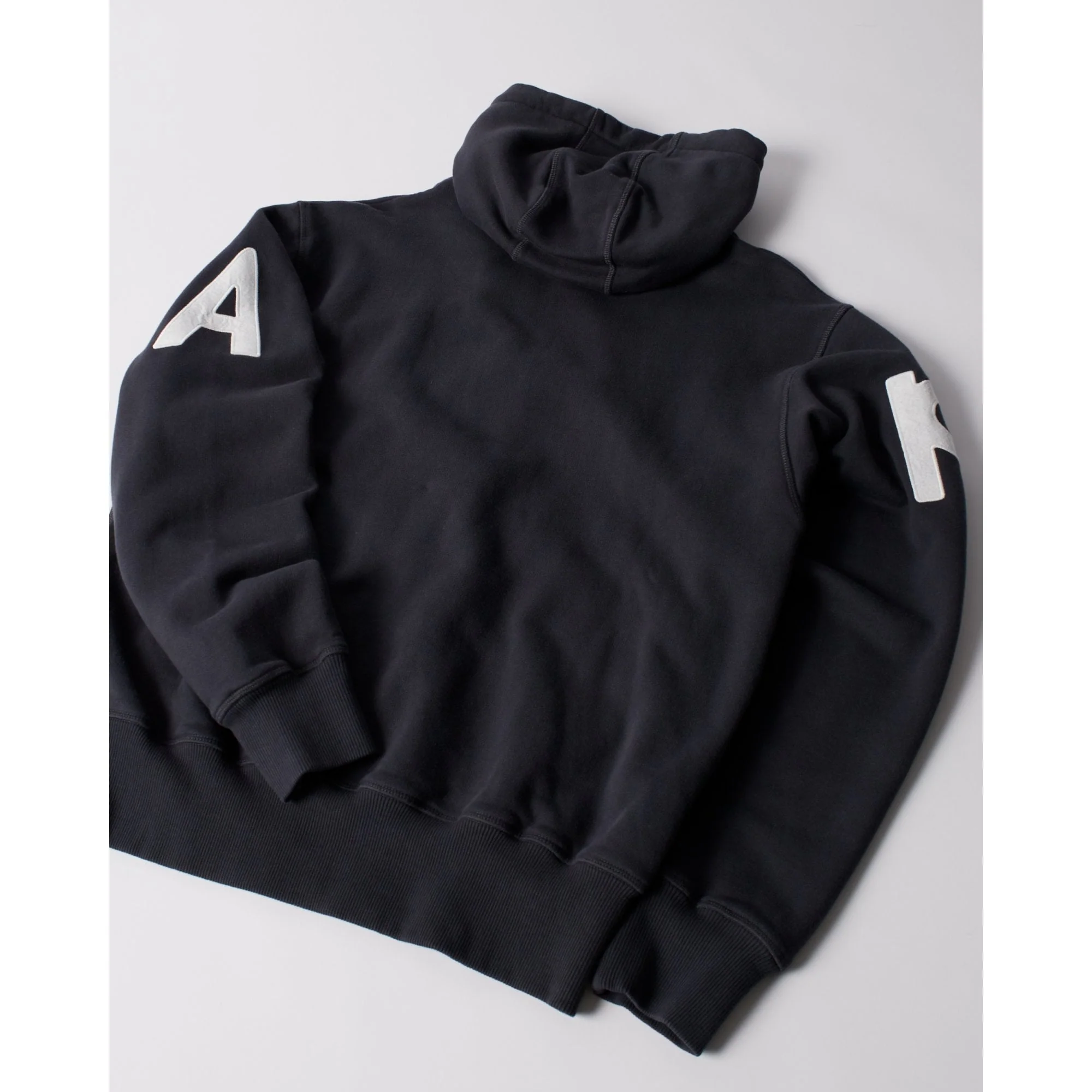 Word Salad Zip Hooded Sweat - Dark Navy - Image 8