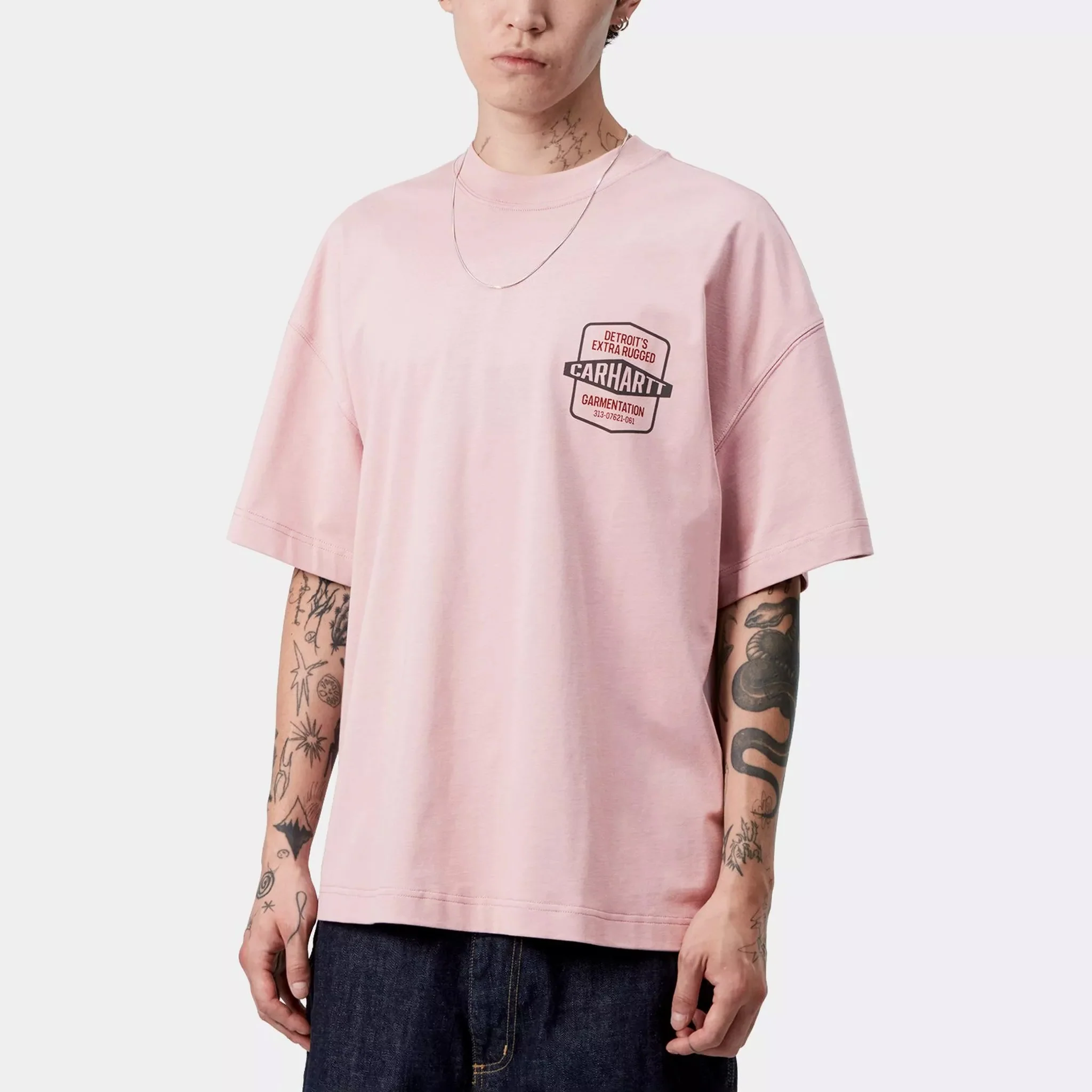 S/S Networks T-shirt - Glassy Pink - Image 3