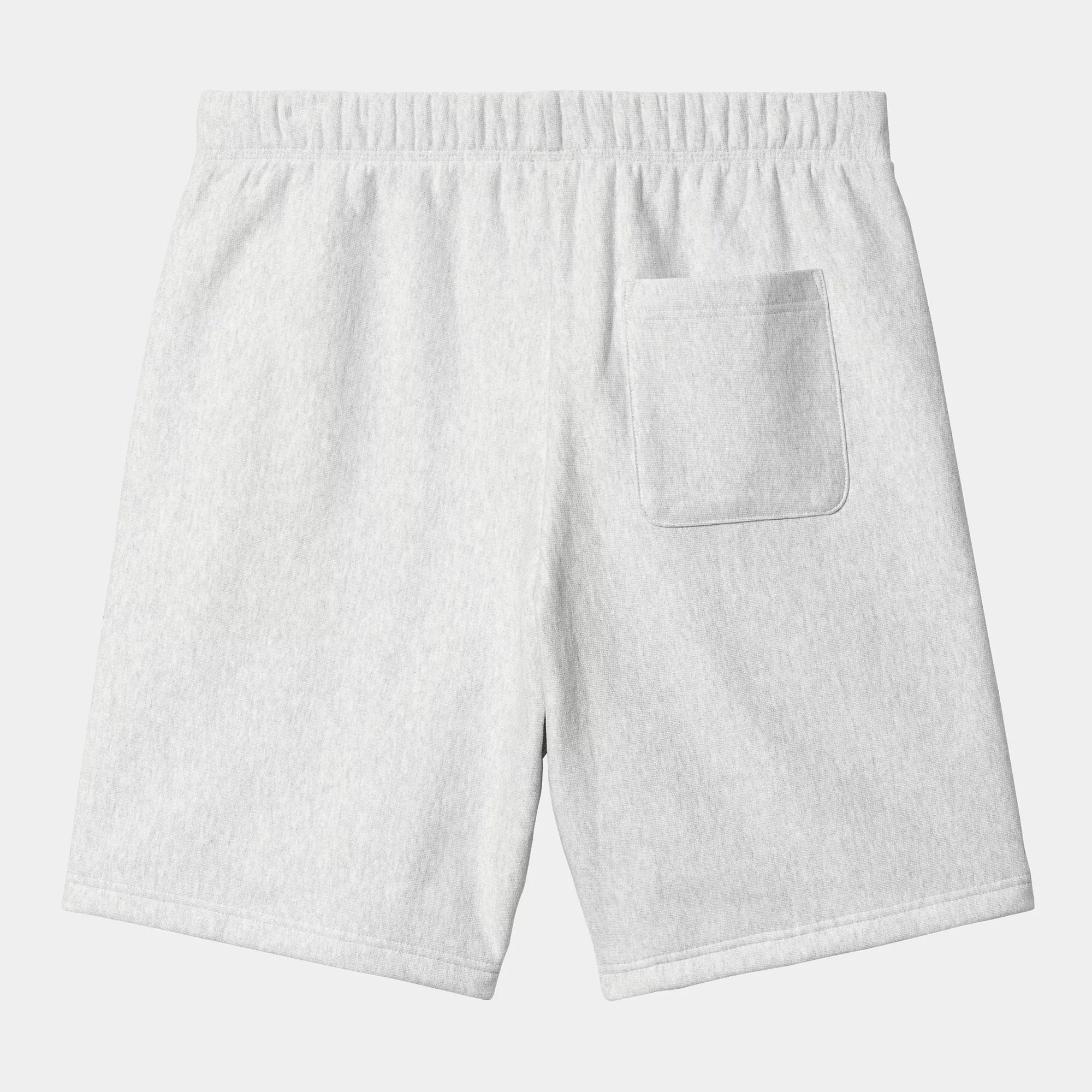 American Script Sweat Short Ash Heather - Image 2