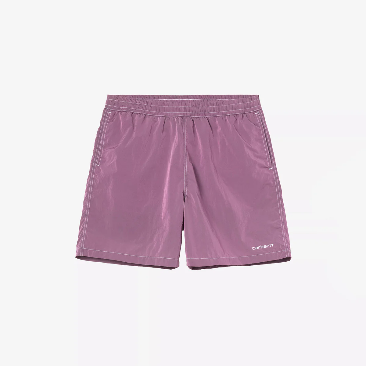 Canby Swim Trunks - Gentle Purple / White
