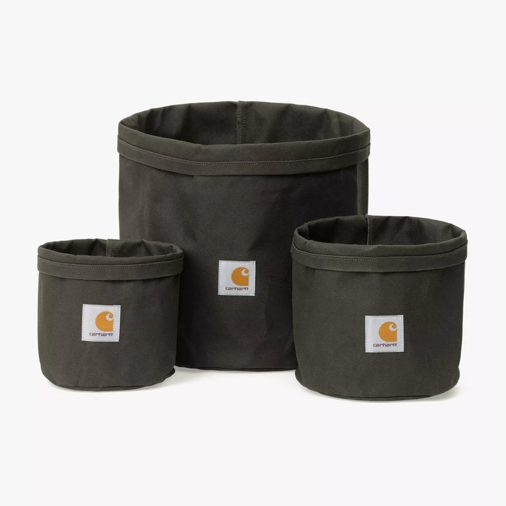 Canvas Planter Set, Olive