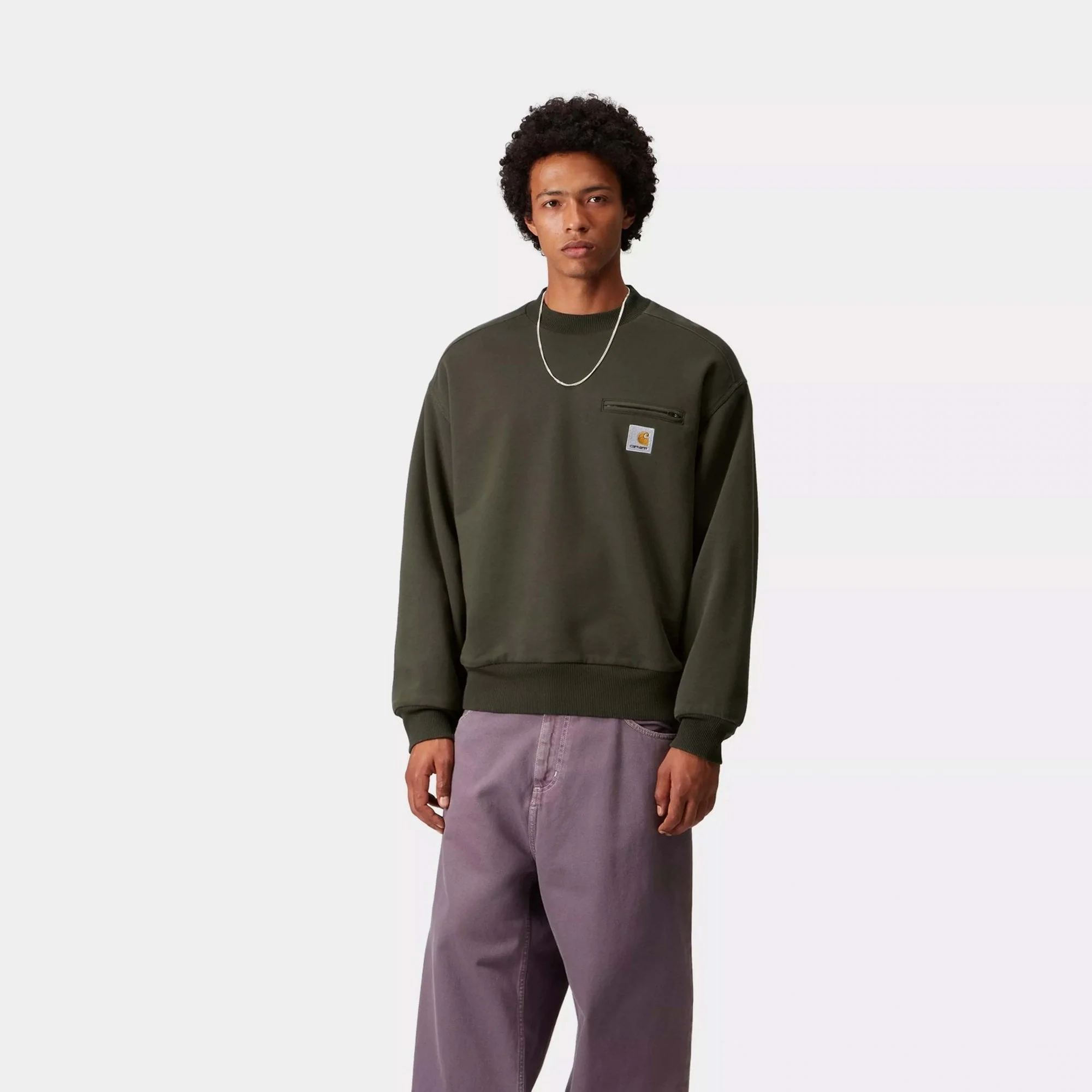 Detroit Sweat - Olive (Stone Washed) - Image 3