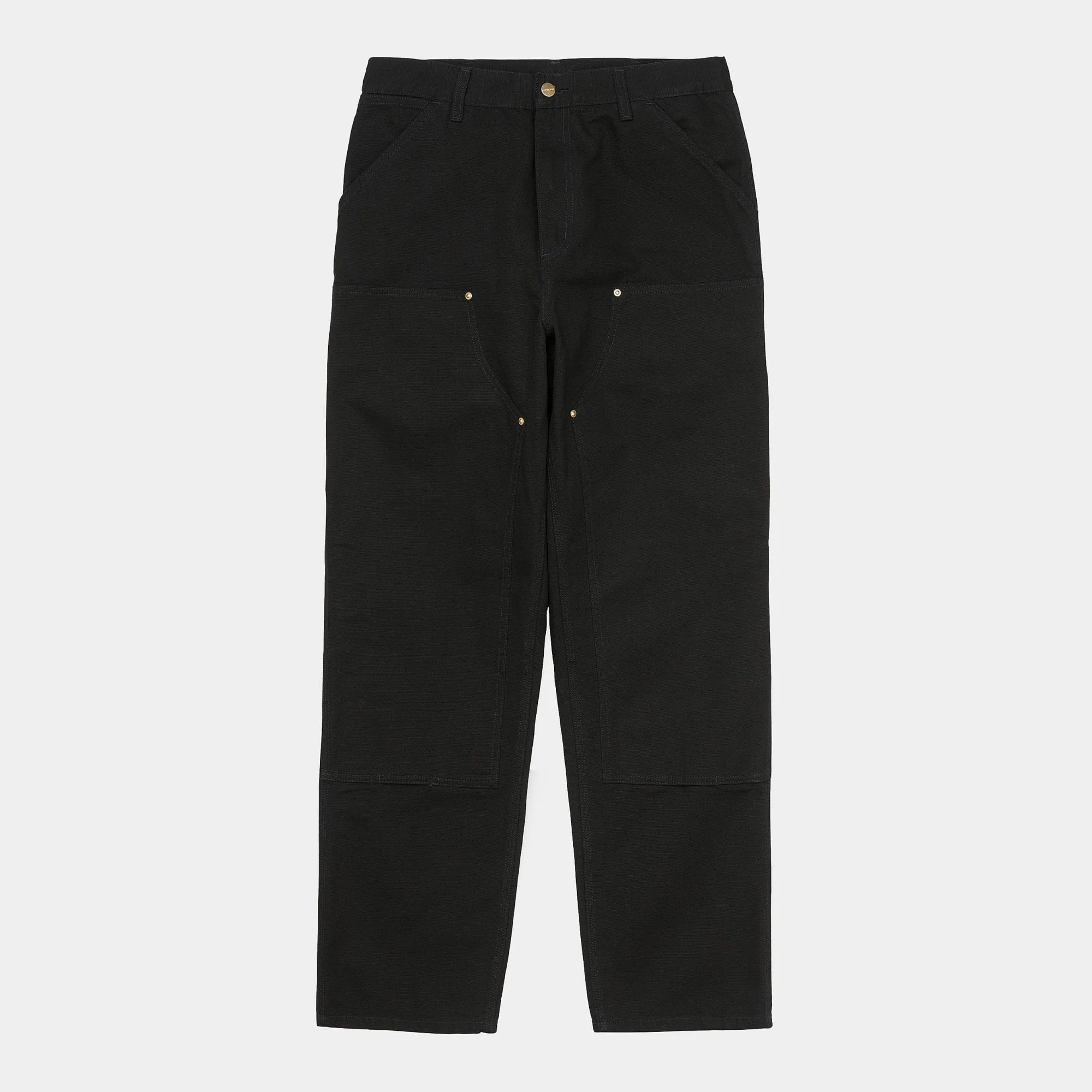Double Knee Pant - Black (Rinsed) - Image 4