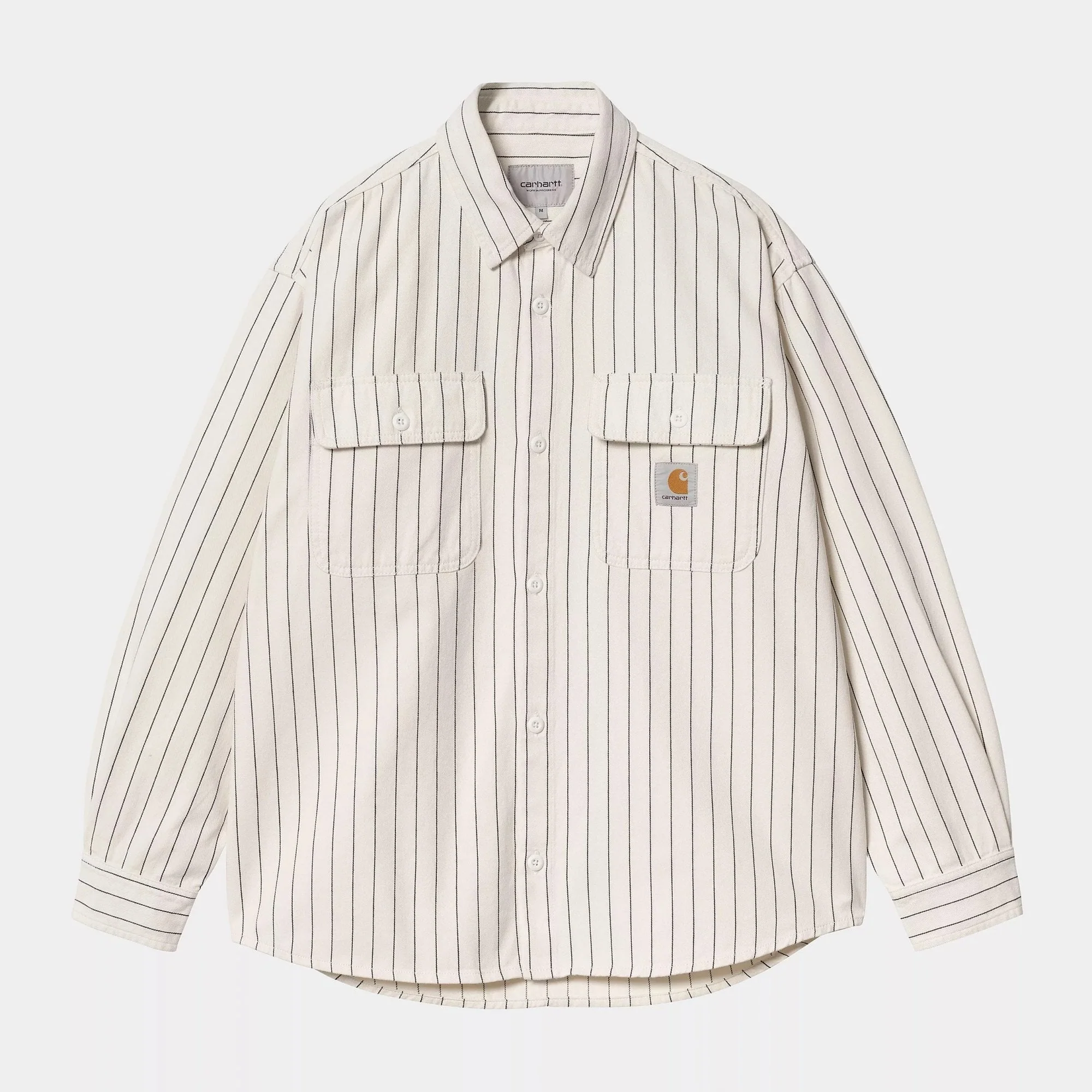 Hendry Shirt Jac - Seaton Stripe, Wax / Dark Navy Rinsed