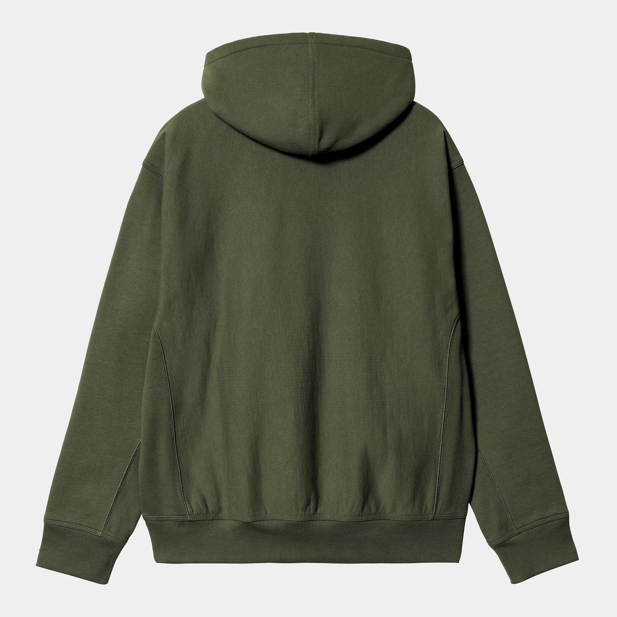 Hooded American Script Sweat - Tarragon - Image 2