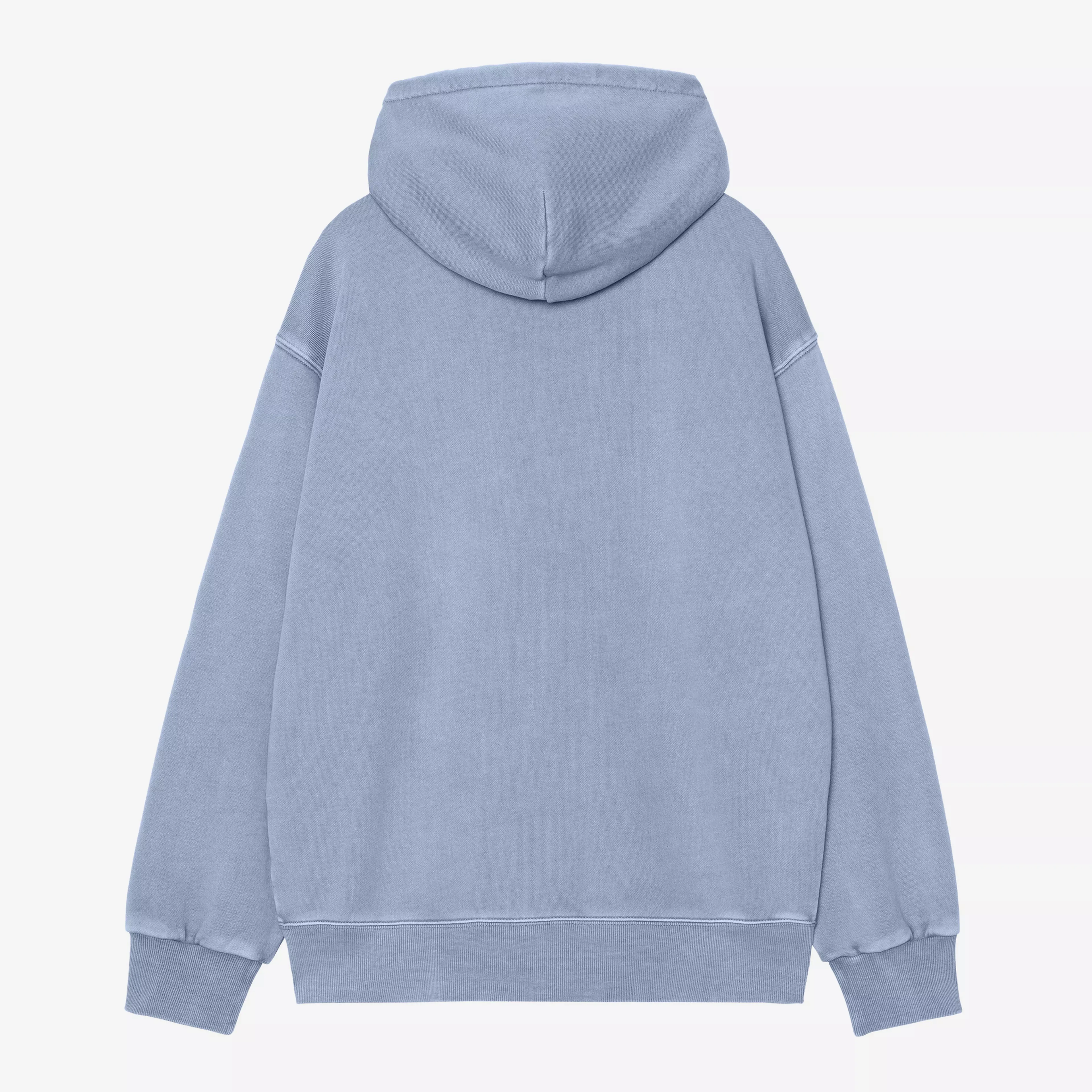 Hooded Nelson Jacket Gentle Blue garment dyed - Image 2