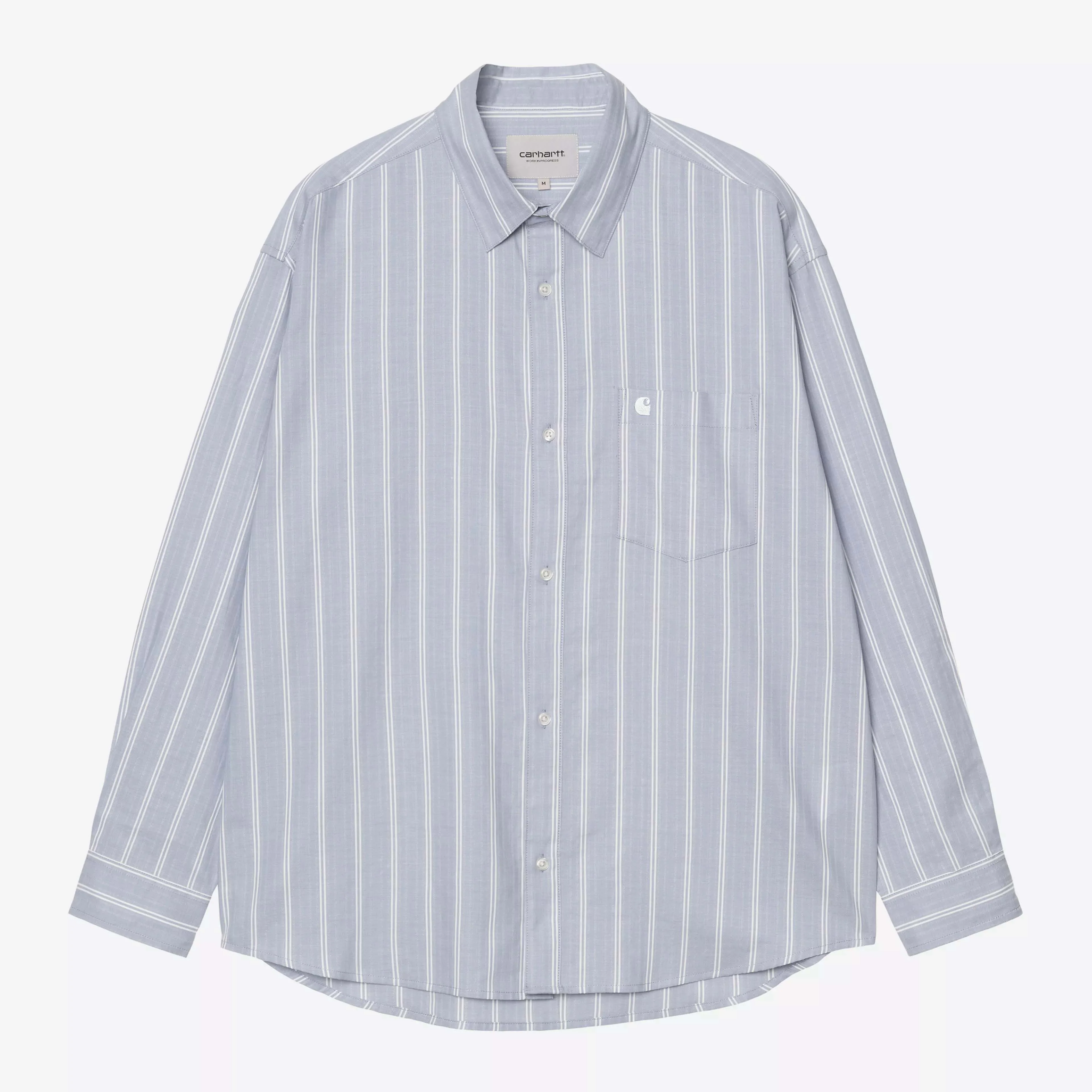 L/S Beale Shirt - Beale Stripe, Gentle Blue