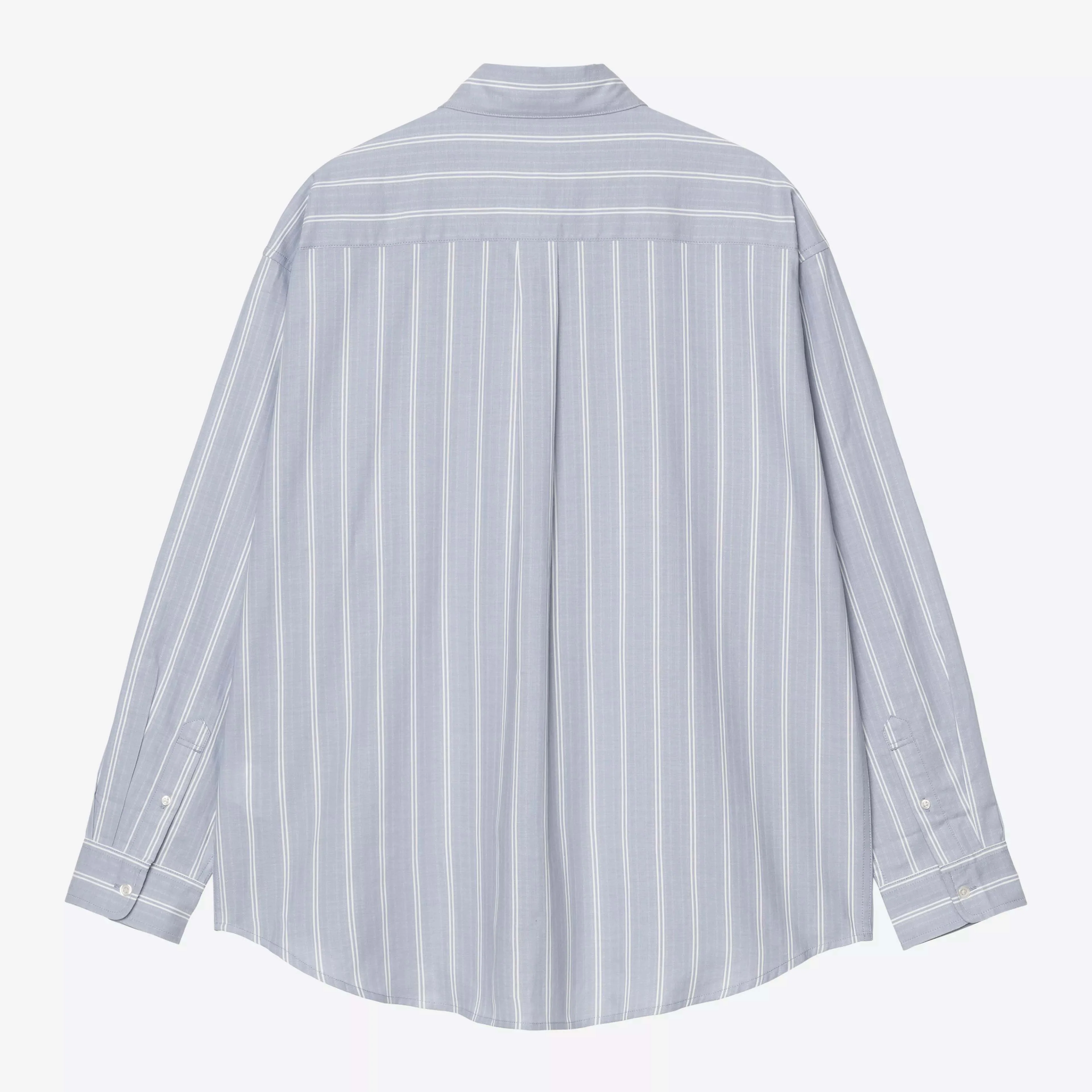 L/S Beale Shirt - Beale Stripe, Gentle Blue - Image 2