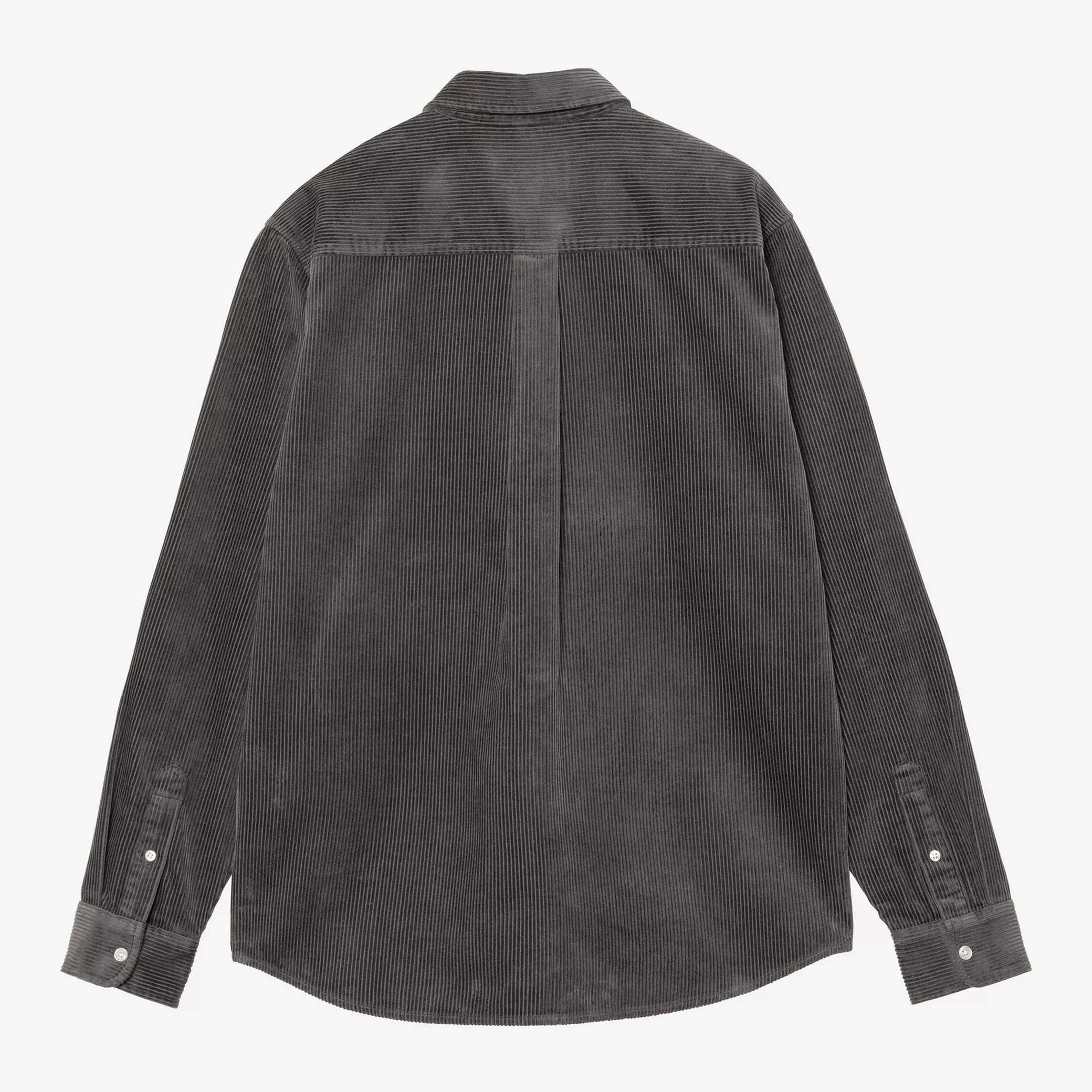L/S Madison Cord Shirt - Graphite - Image 4