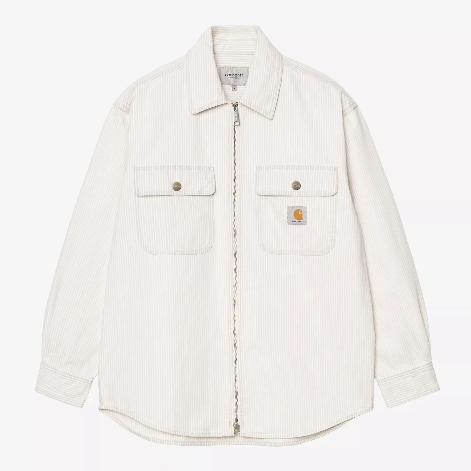 Mercer Shirt Jac, Mercer Stripe - Graphite / Bleached