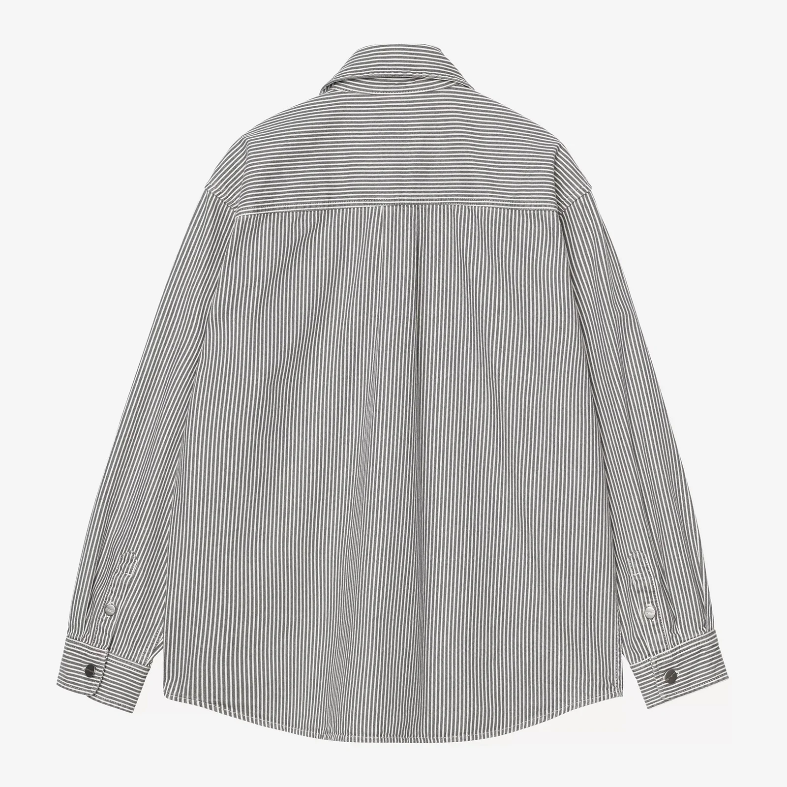 Mercer Shirt Jac, Mercer Stripe - Graphite / Stone Washed - Image 2