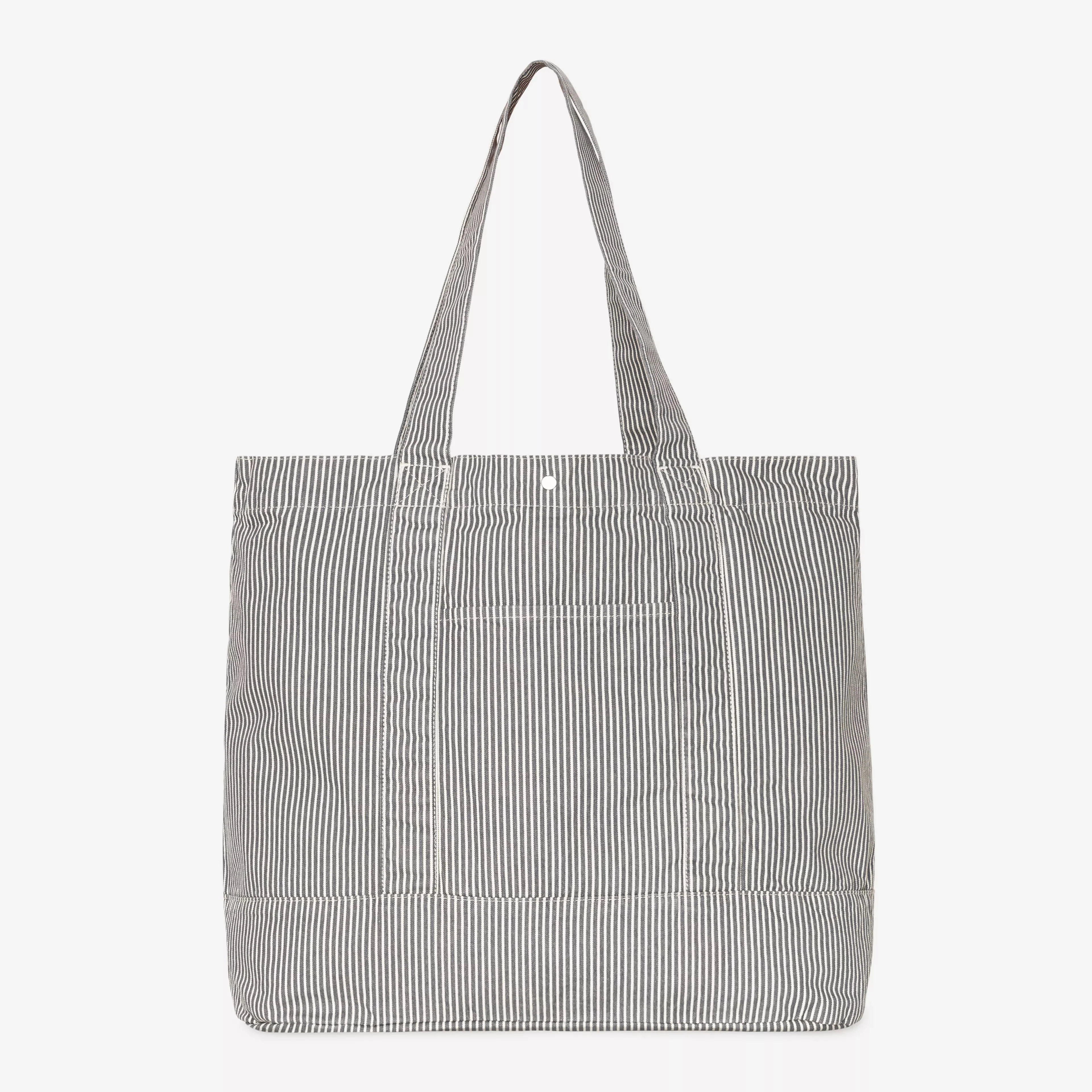 Mercer Tote Bag, Mercer Stripe - Graphite / Stone Washed - Image 2