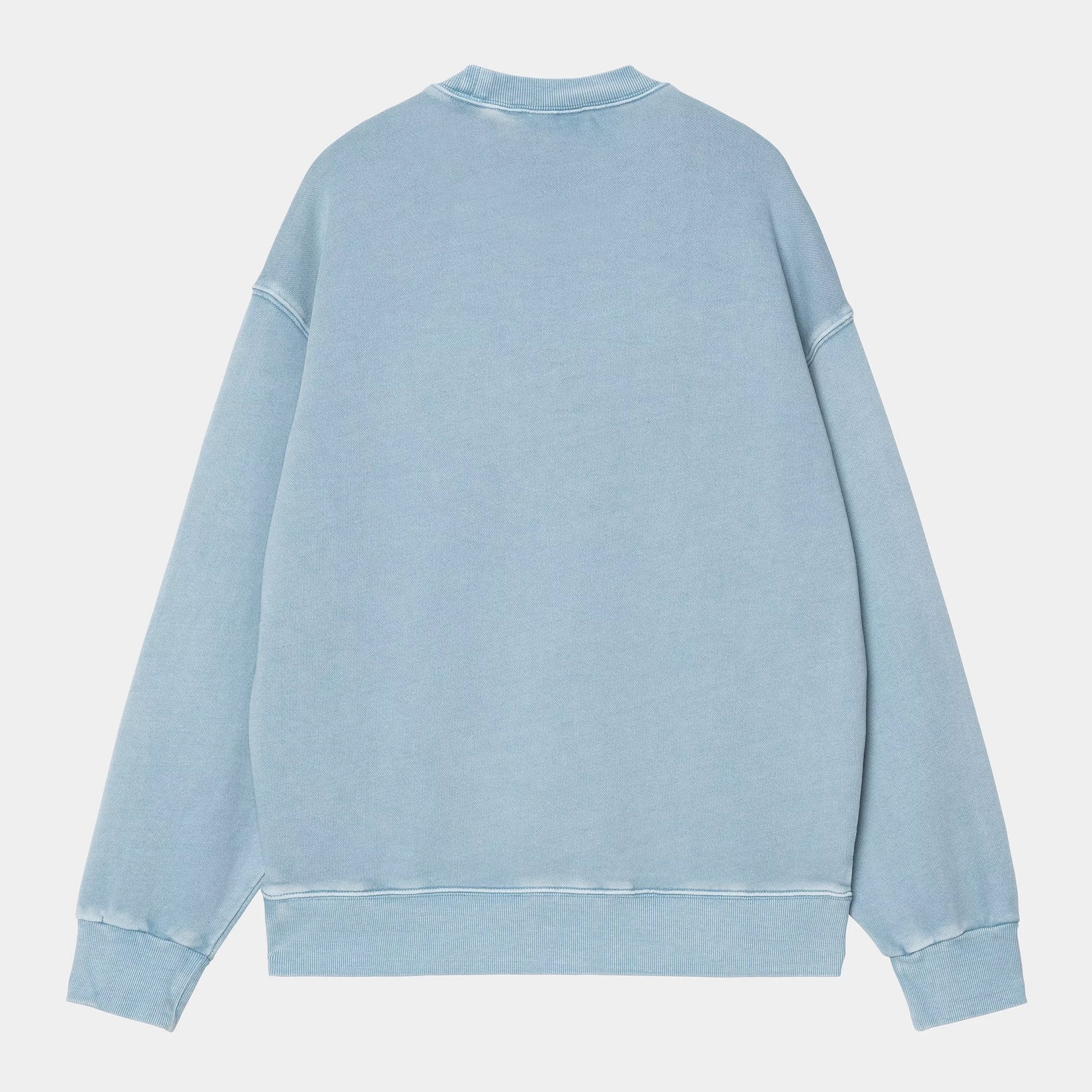 Nelson Sweatshirt - Clay Blue (garment dyed) - Image 2