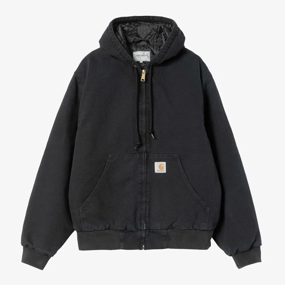 OG Active Jacket - Black, Stone Canvas