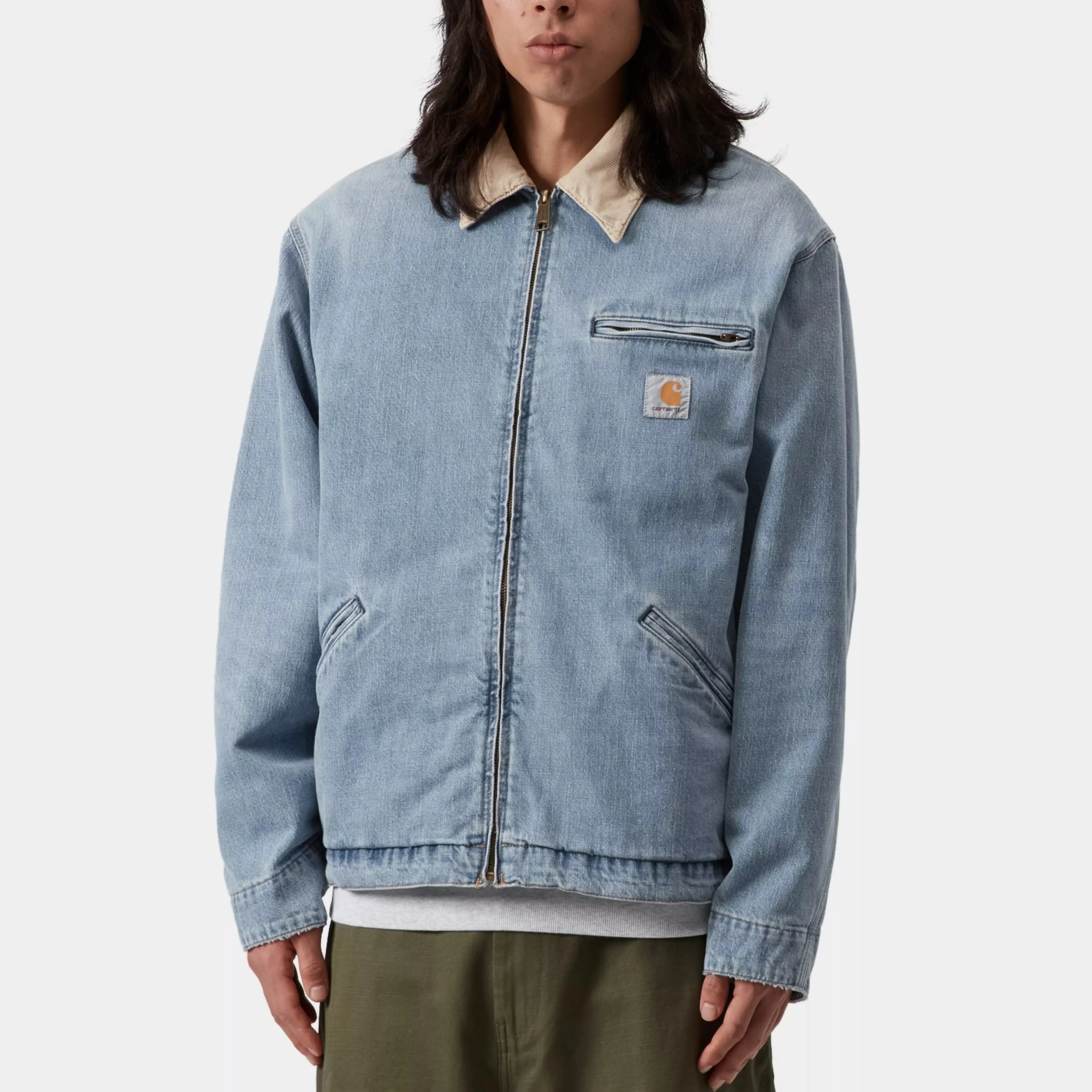 OG Detroit Jacket - Blue / Dusty Hamilton Brown (Dark Used Wash) - Image 4