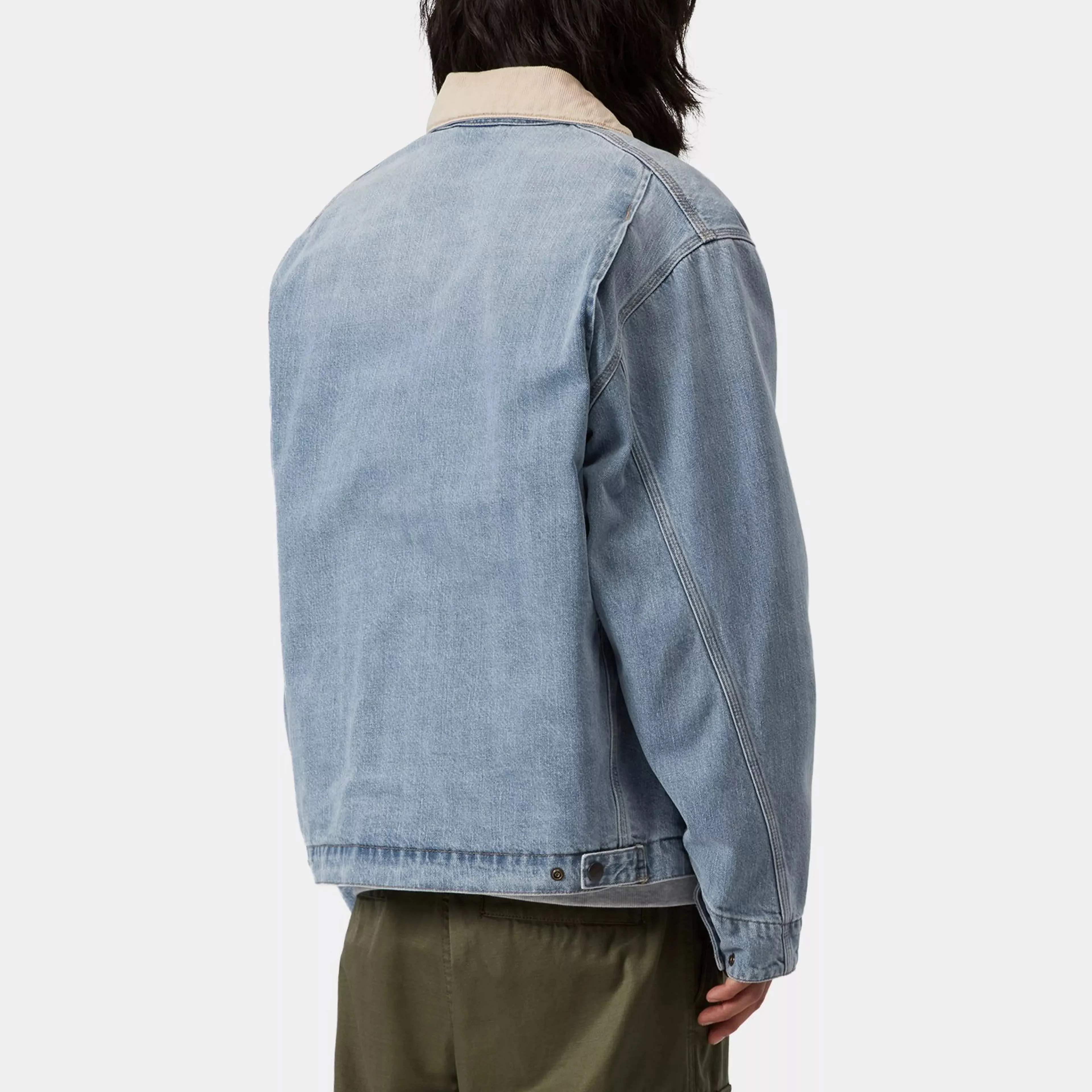 OG Detroit Jacket - Blue / Dusty Hamilton Brown (Dark Used Wash) - Image 5