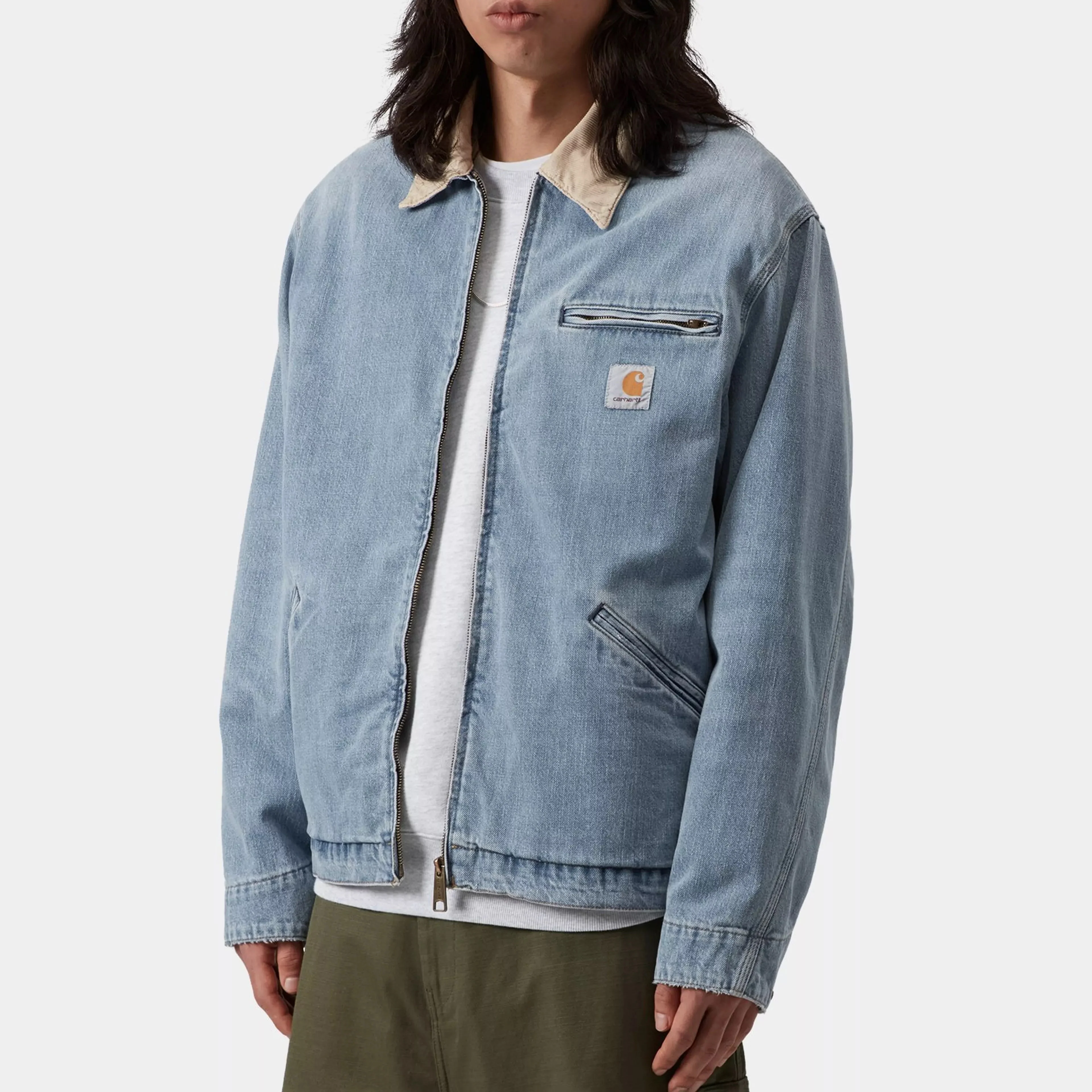OG Detroit Jacket - Blue / Dusty Hamilton Brown (Dark Used Wash) - Image 6