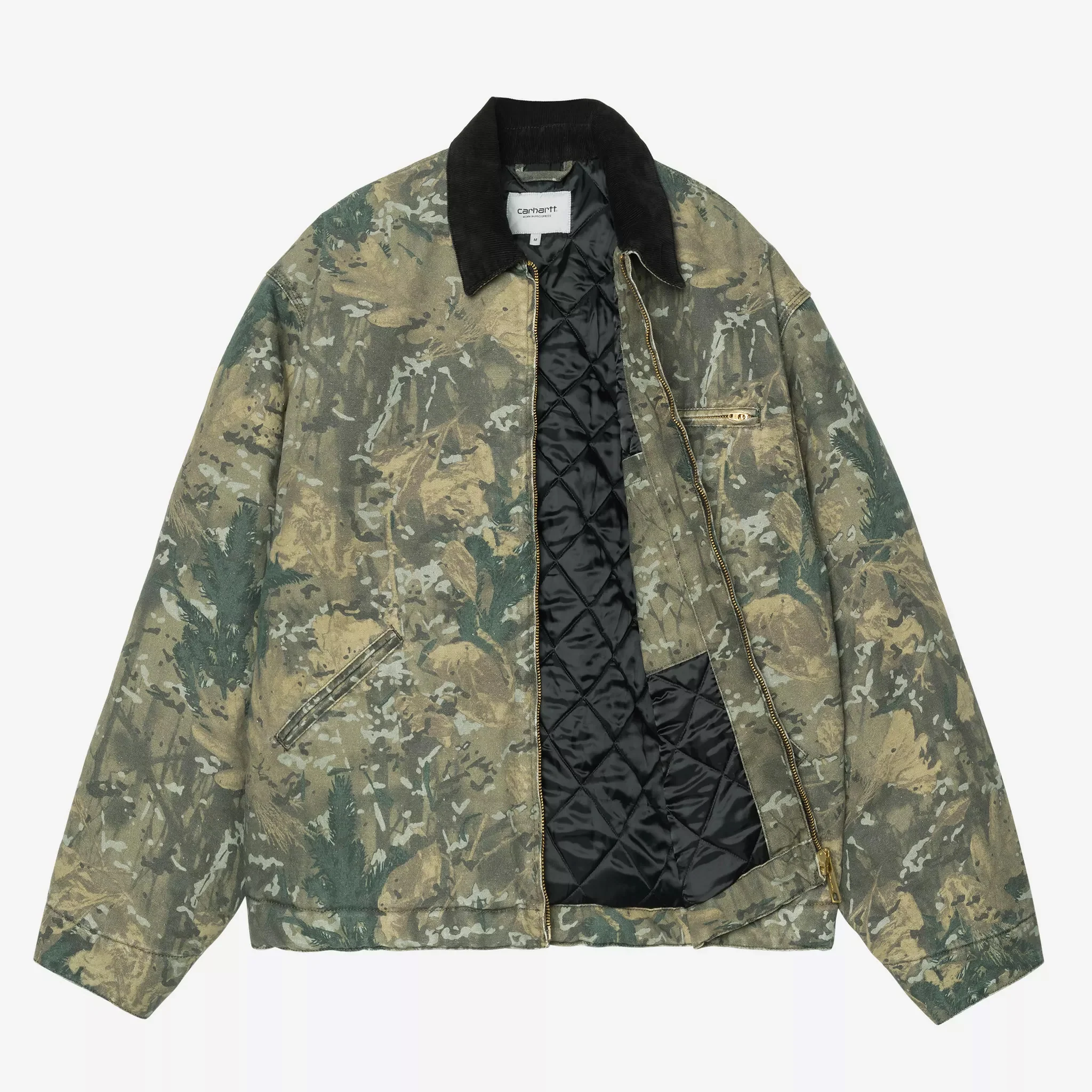 OG Detroit Jacket - Camo Combi, Green / Black, Stone Washed - Image 3