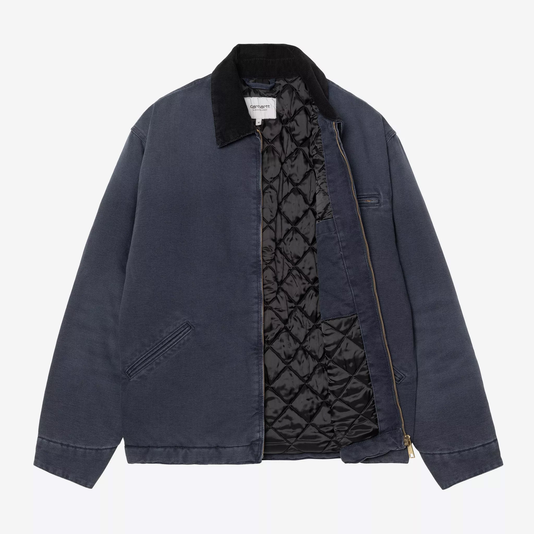 OG Detroit Jacket - Dark Navy / Black (Stone Canvas) - Image 2