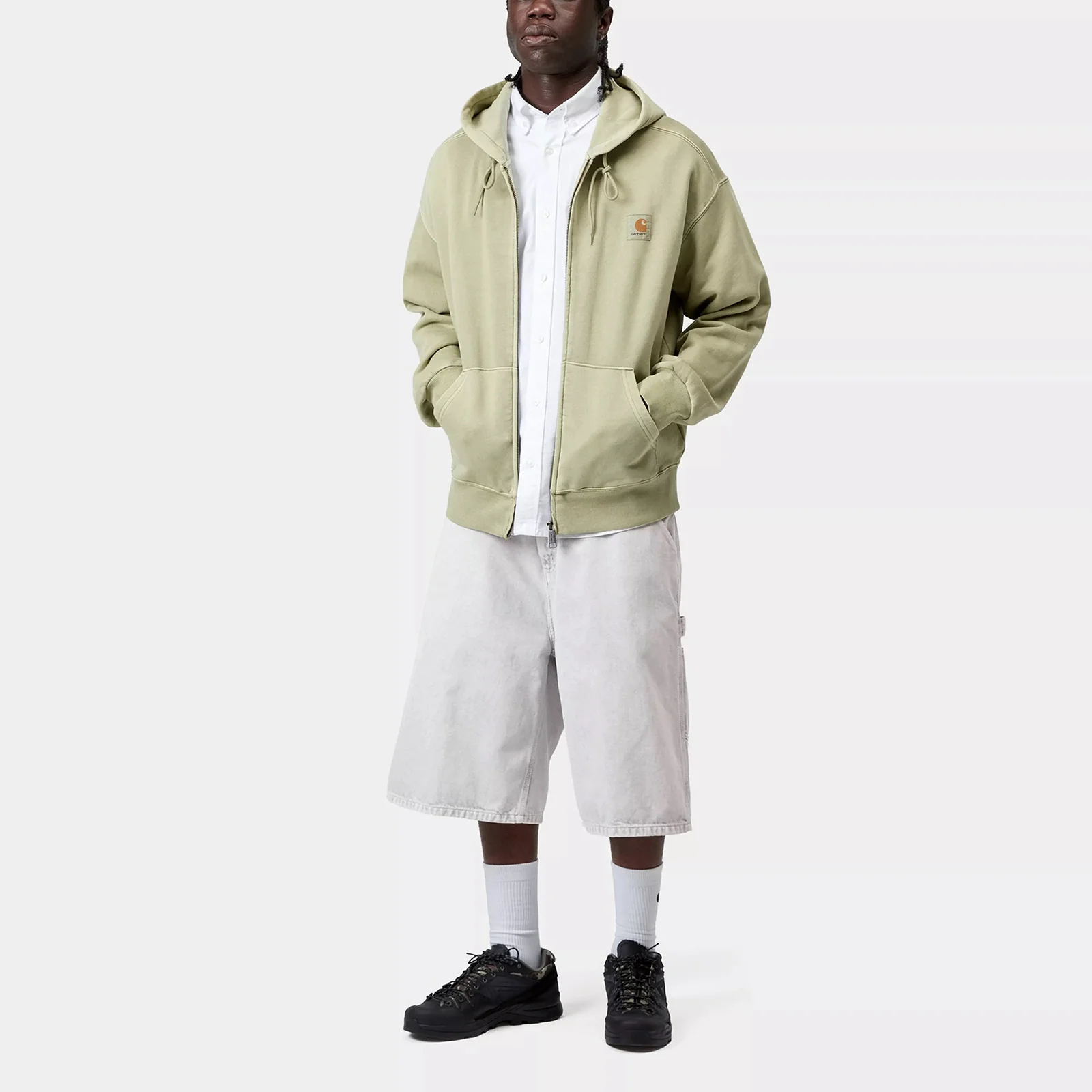 OG Single Knee Short - Black (Chalk Wash) - Image 6